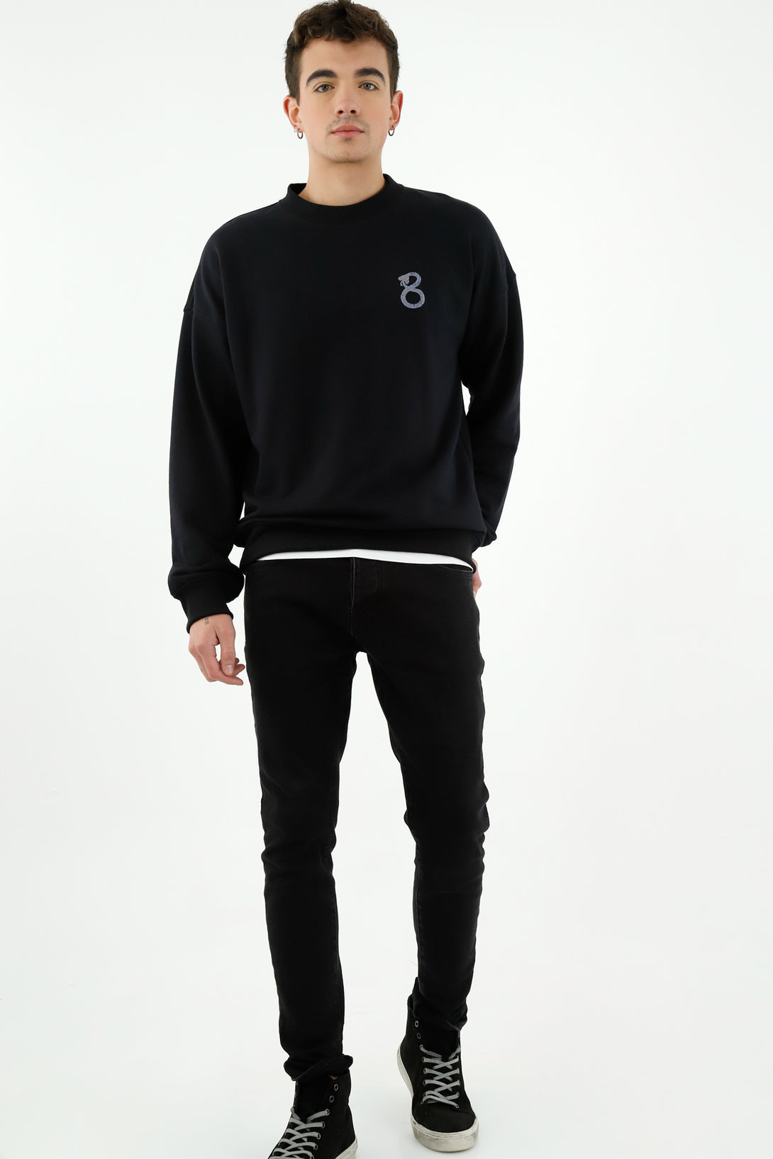 Men's Black Sweater