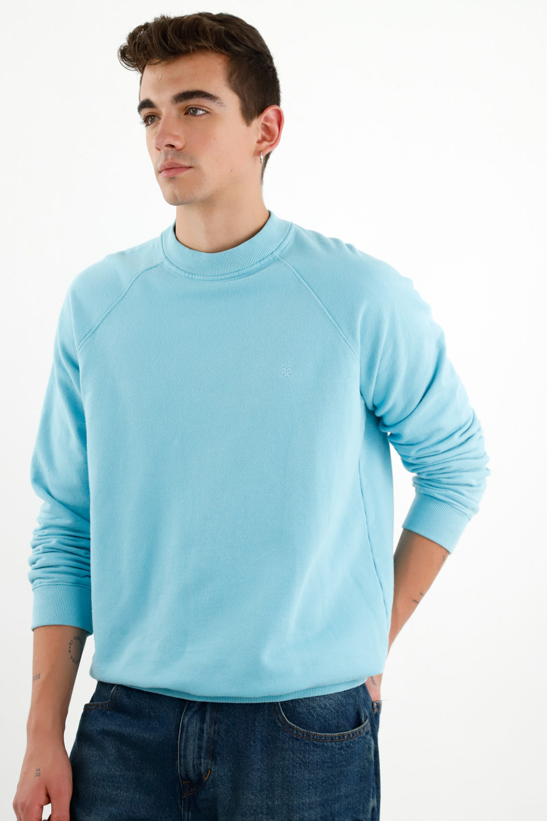 Unisex Blue Mini Racket Sweater