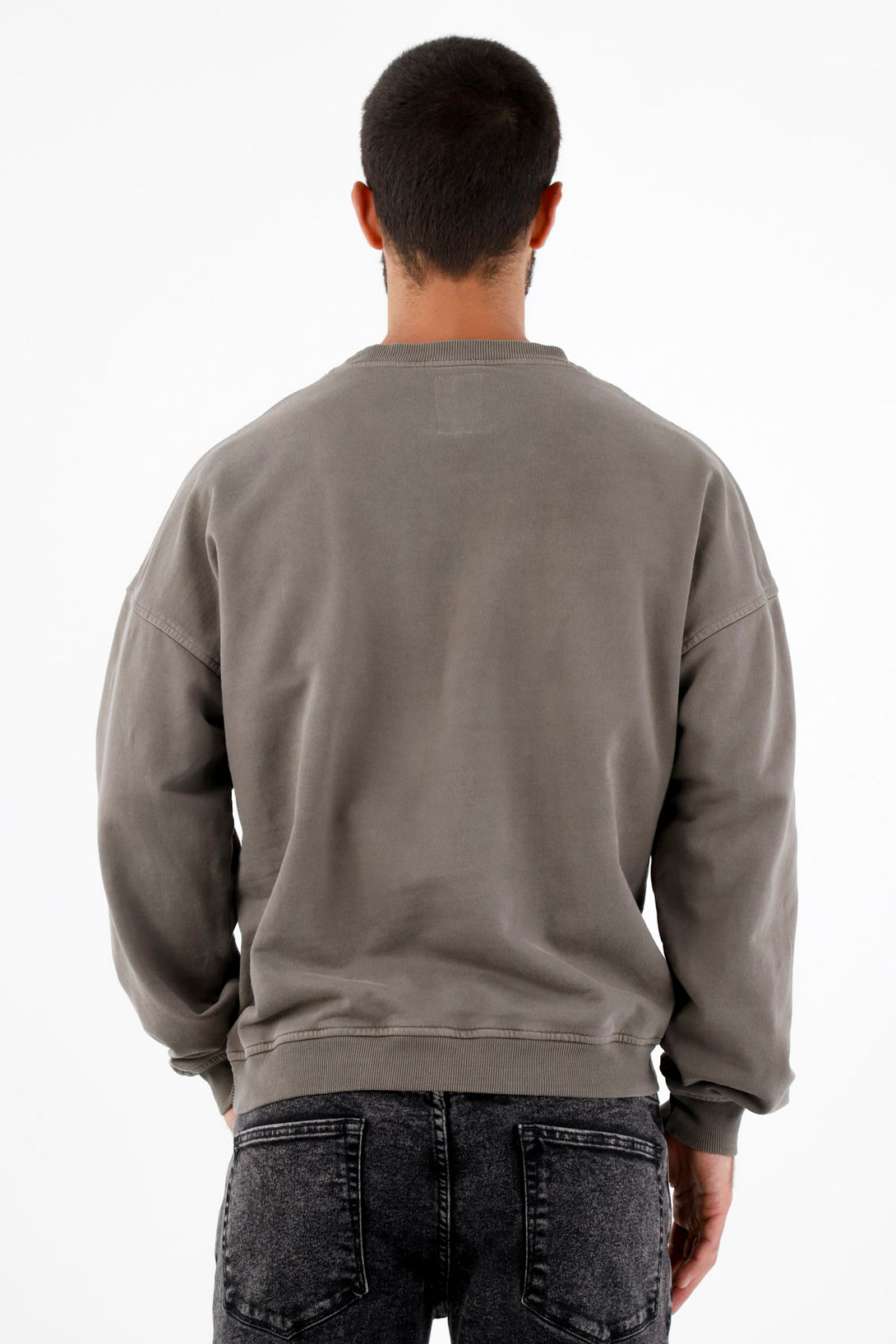 Men's Basic Gray Sweater