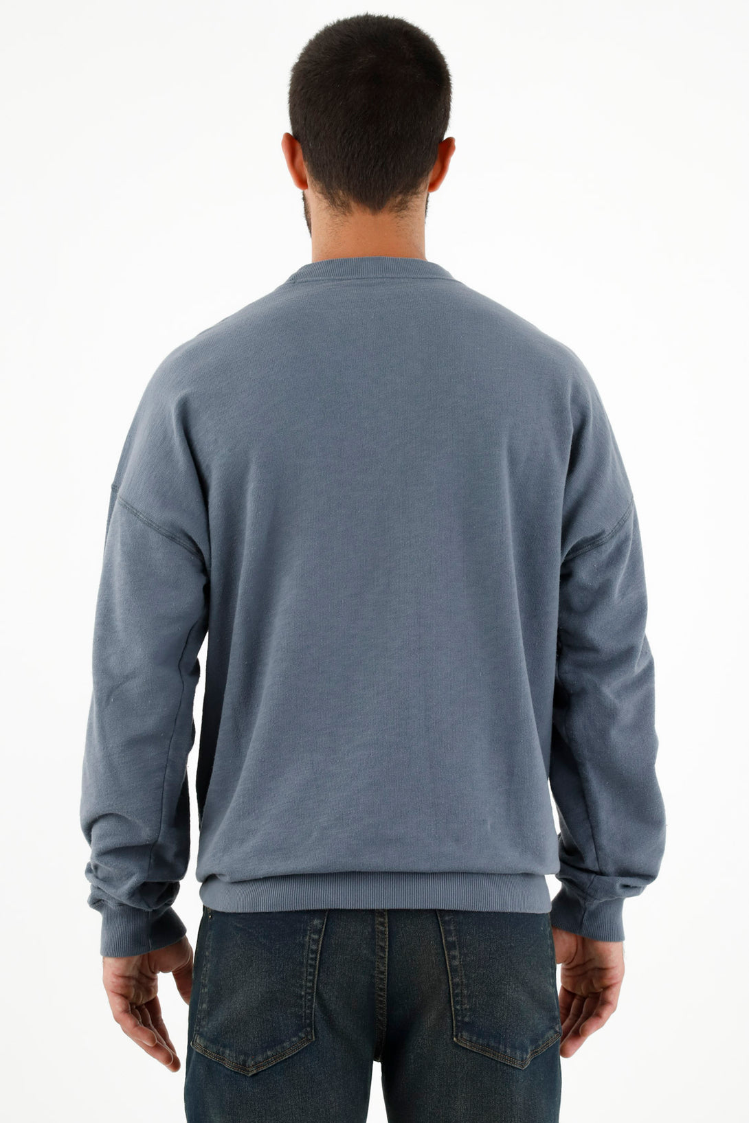 Men's Light Blue Lightweight Sweater