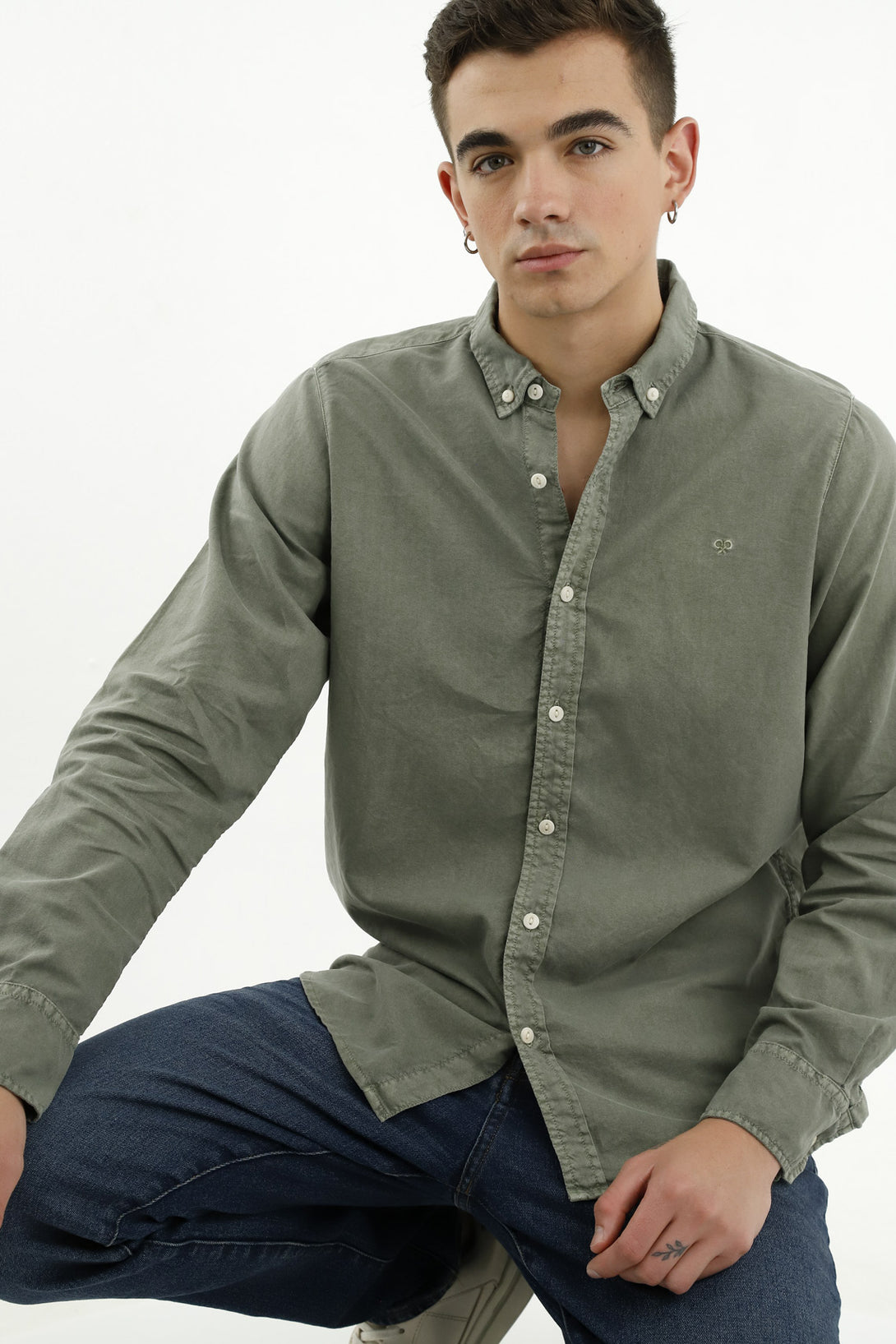 Men's Green Shirt