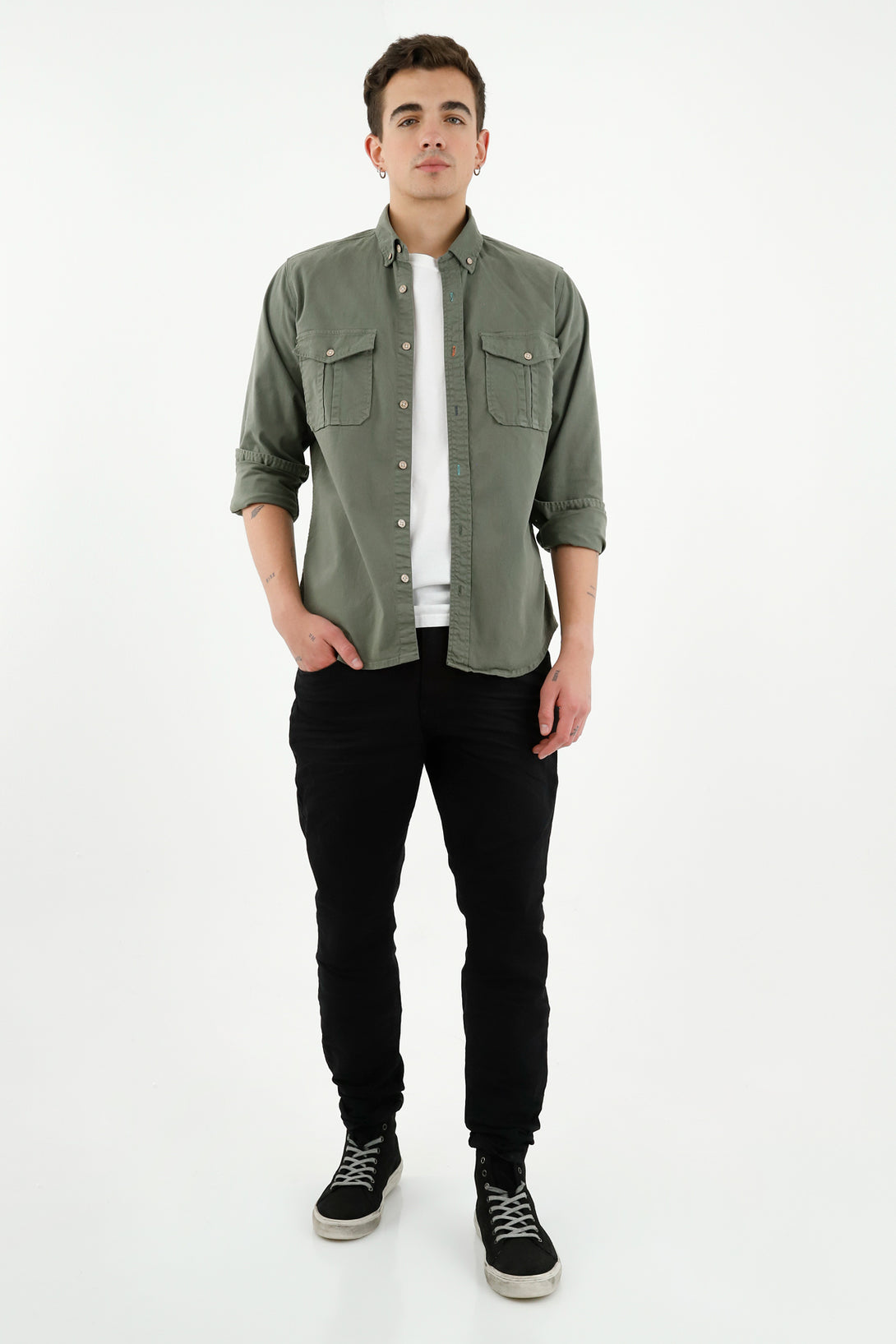 Men's Green Shirt