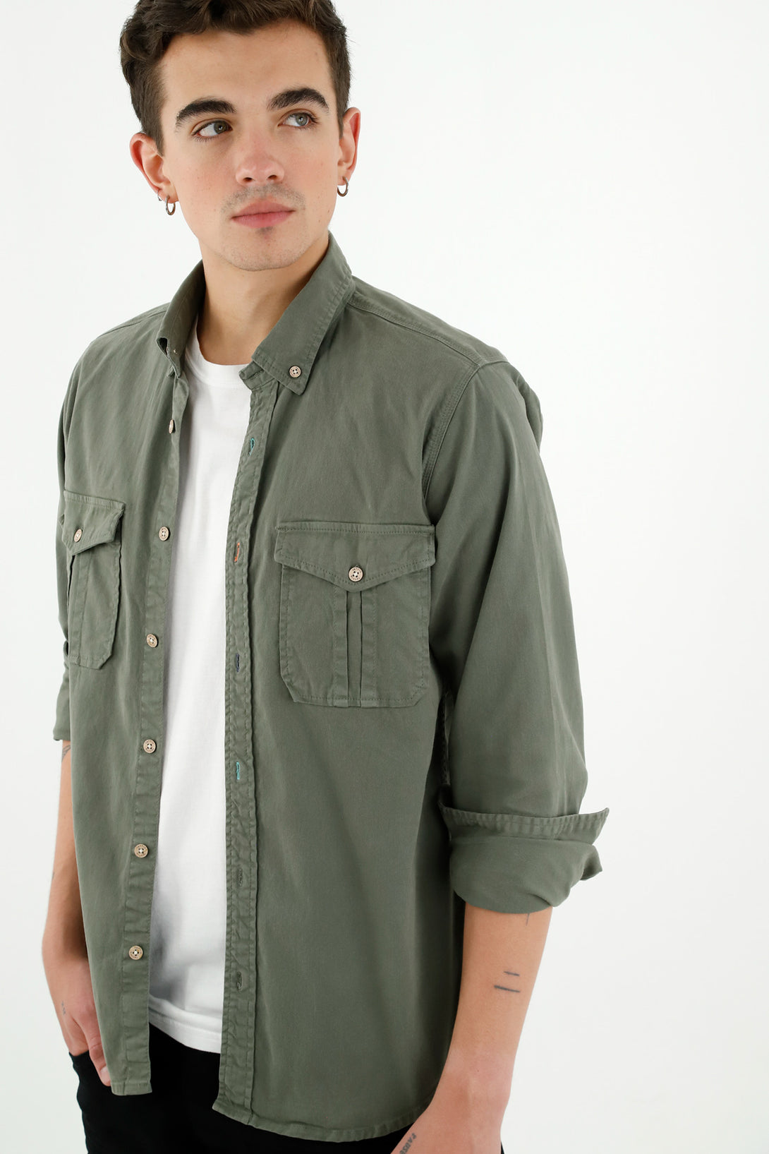 Men's Green Shirt