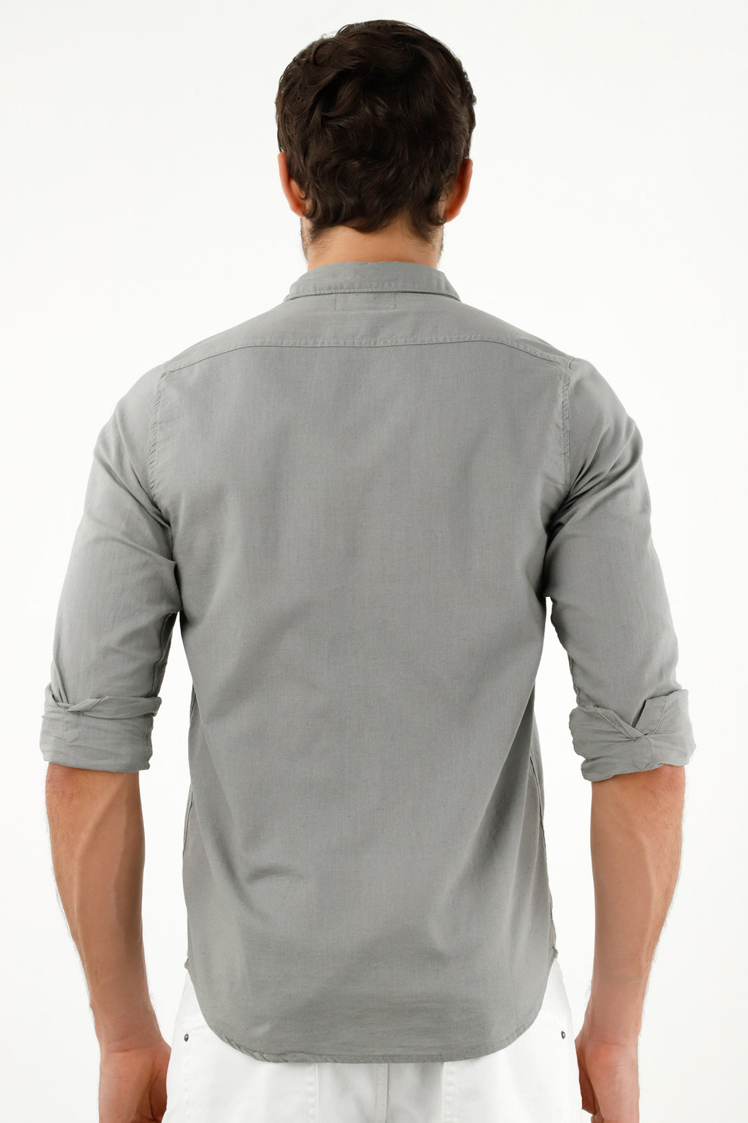 Camisa cuello clásico para hombre