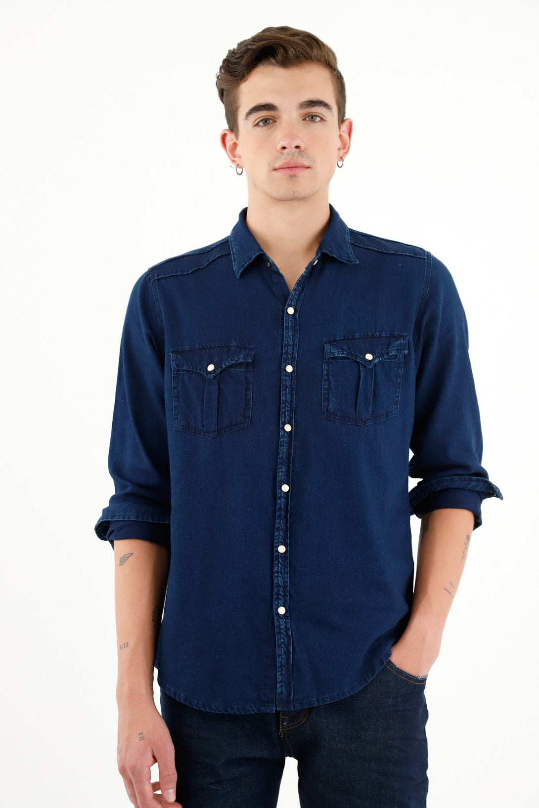 Men's Blue Shirt