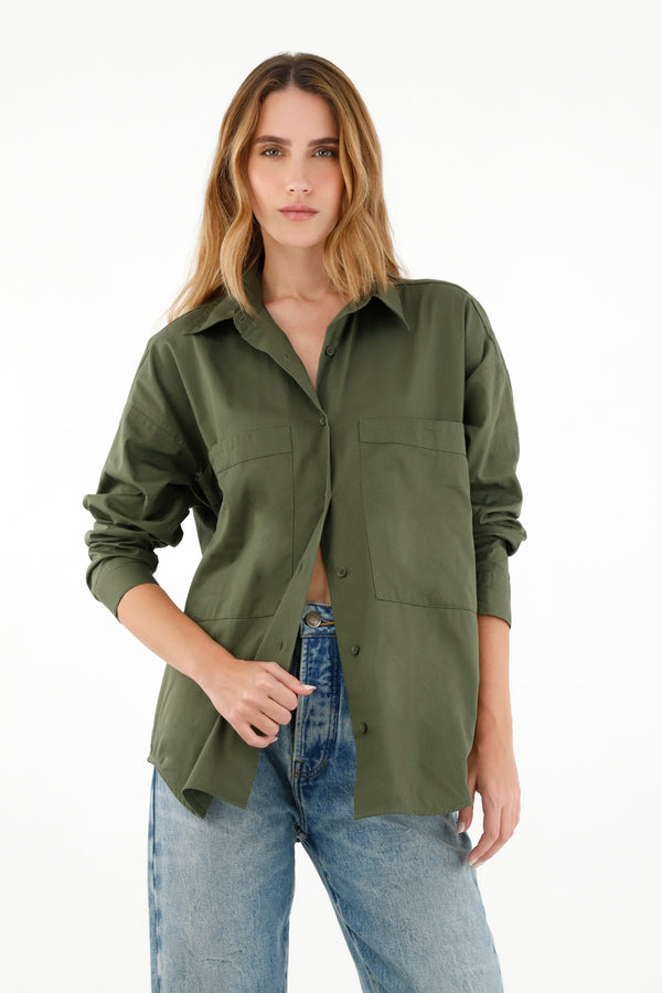 Women's Green Shirt