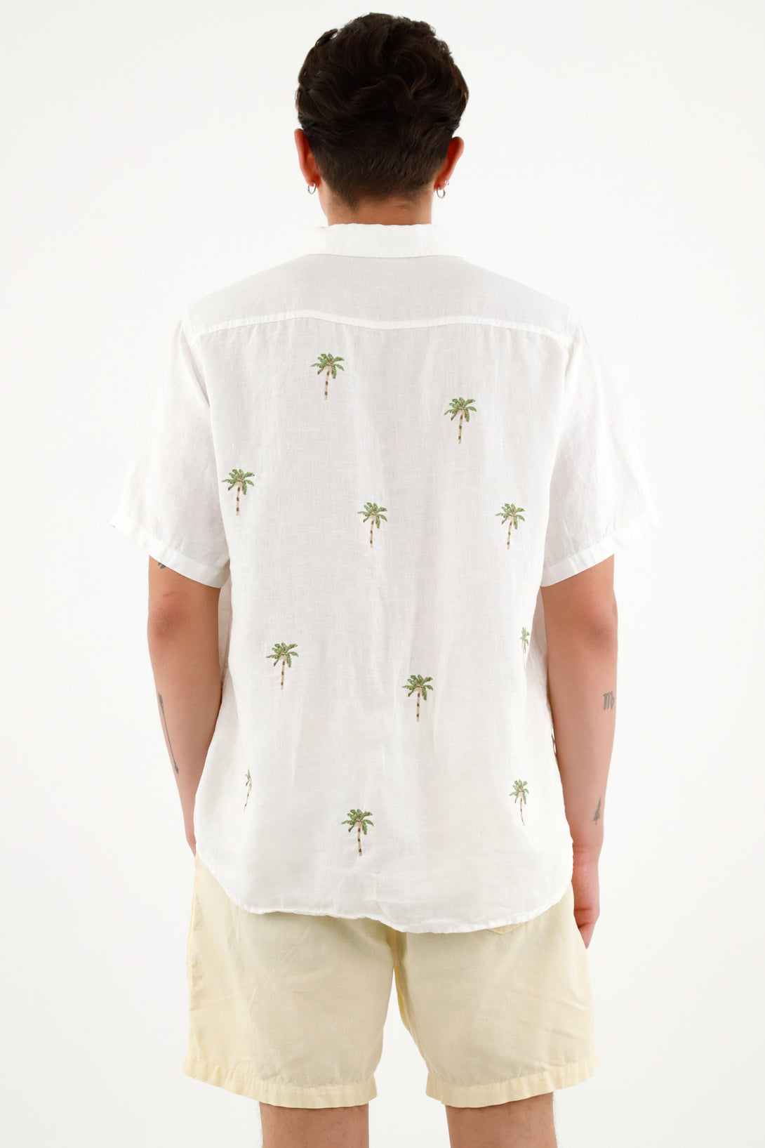 Unisex White Short Sleeve Shirt