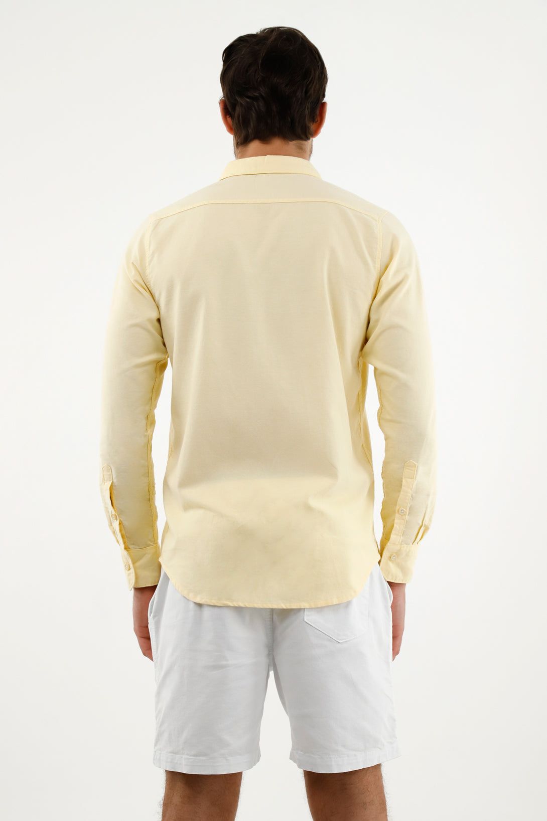 Men's Yellow Long Sleeve Shirt