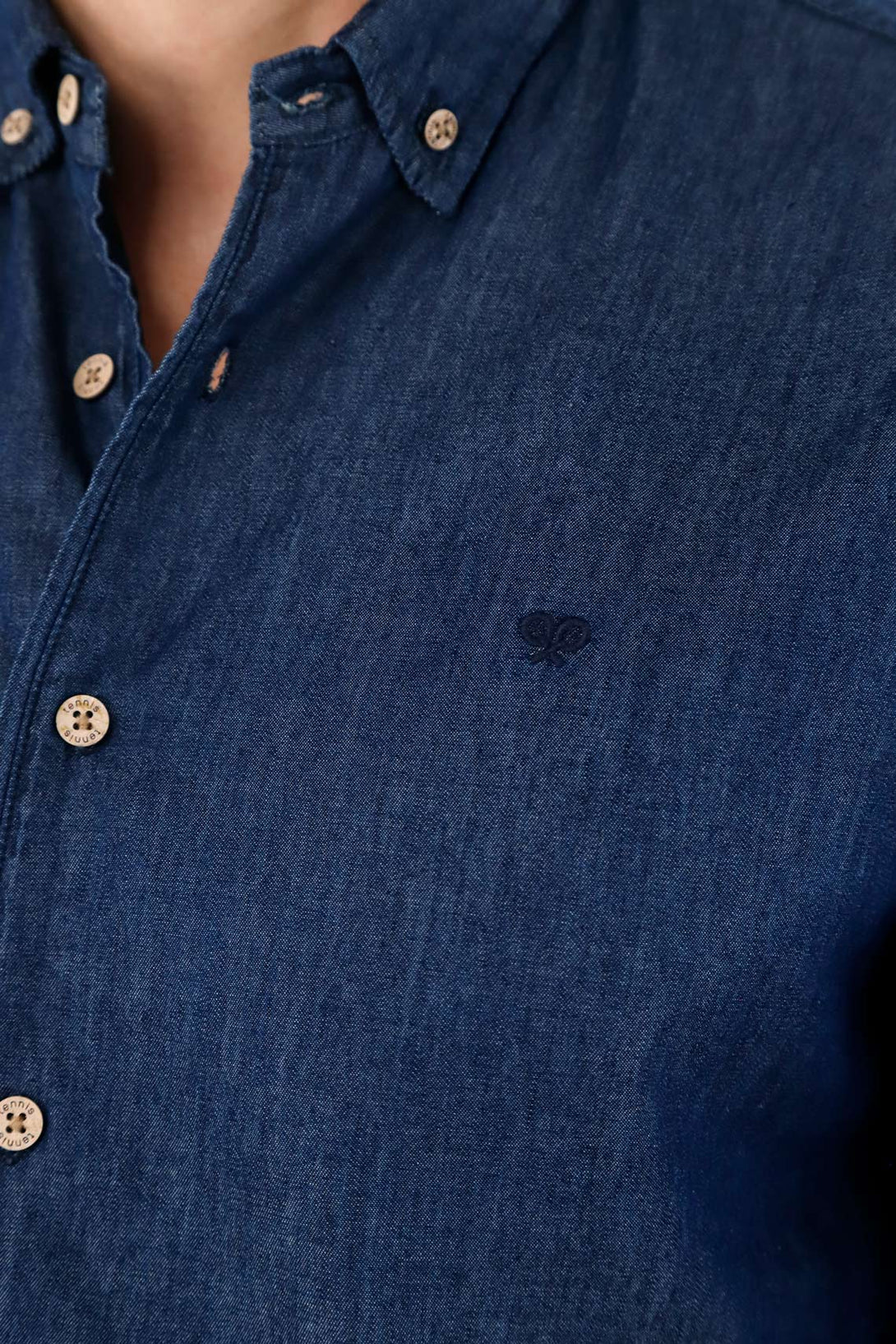 Men's Blue Chambray Shirt