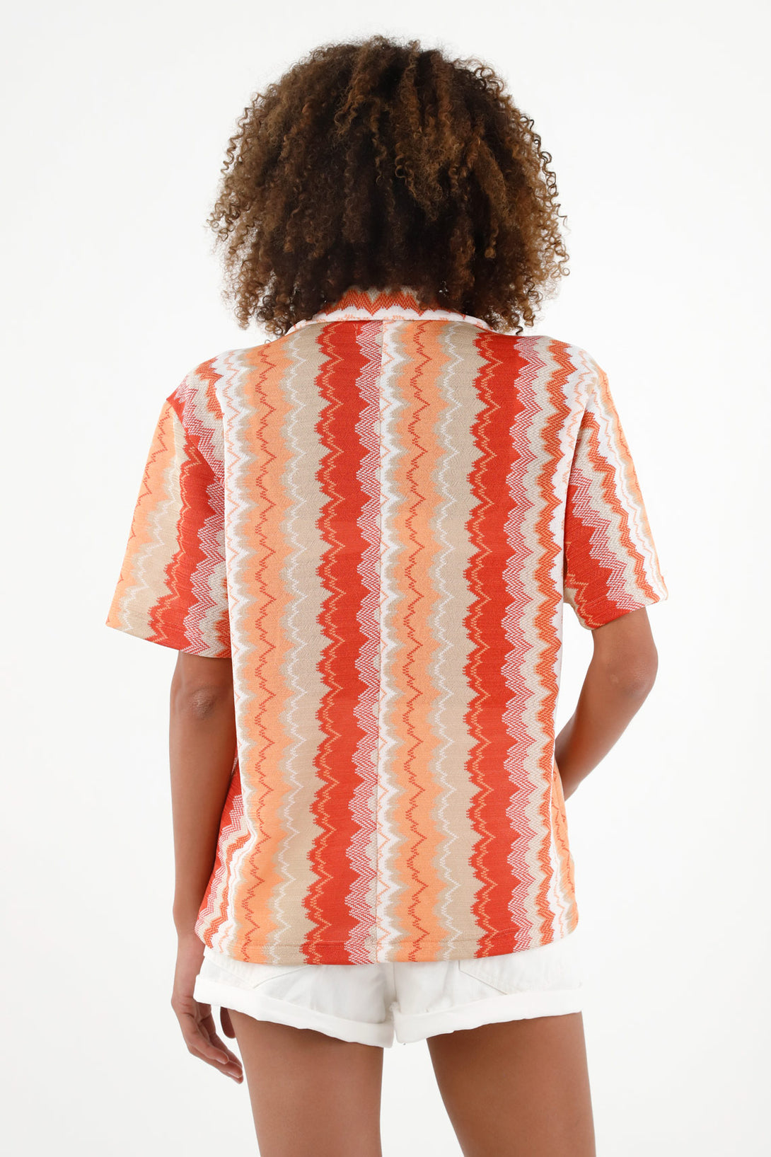 Women's Printed Bowling Shirt