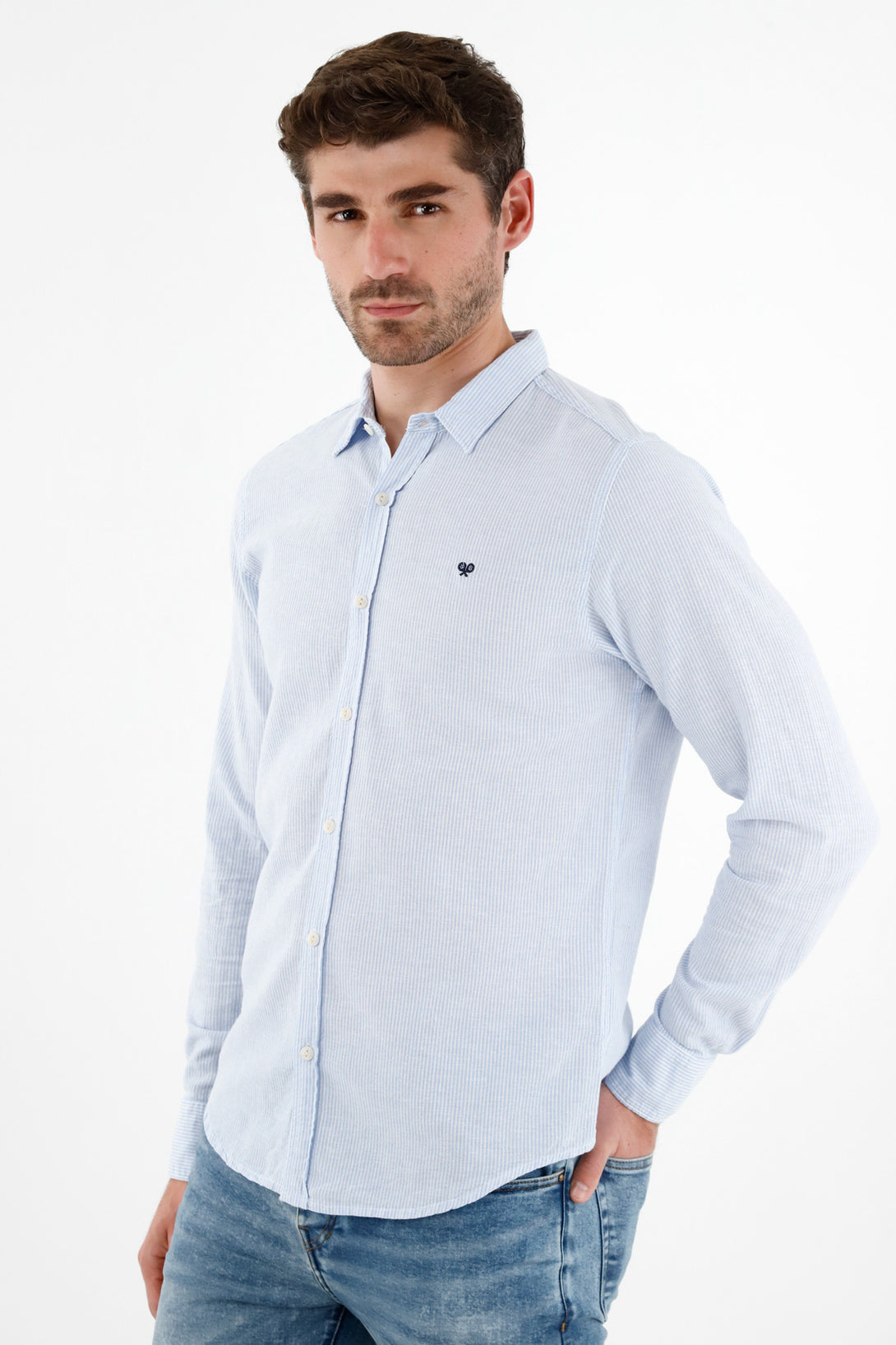 Men's Blue Classic Shirt