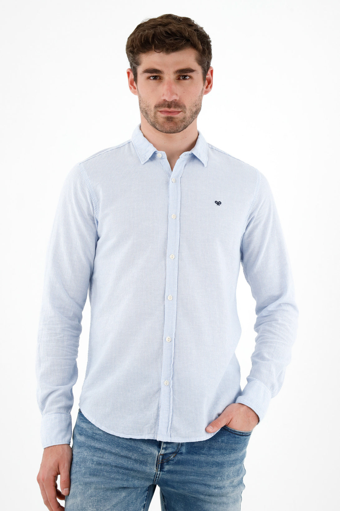 Men's Blue Classic Shirt