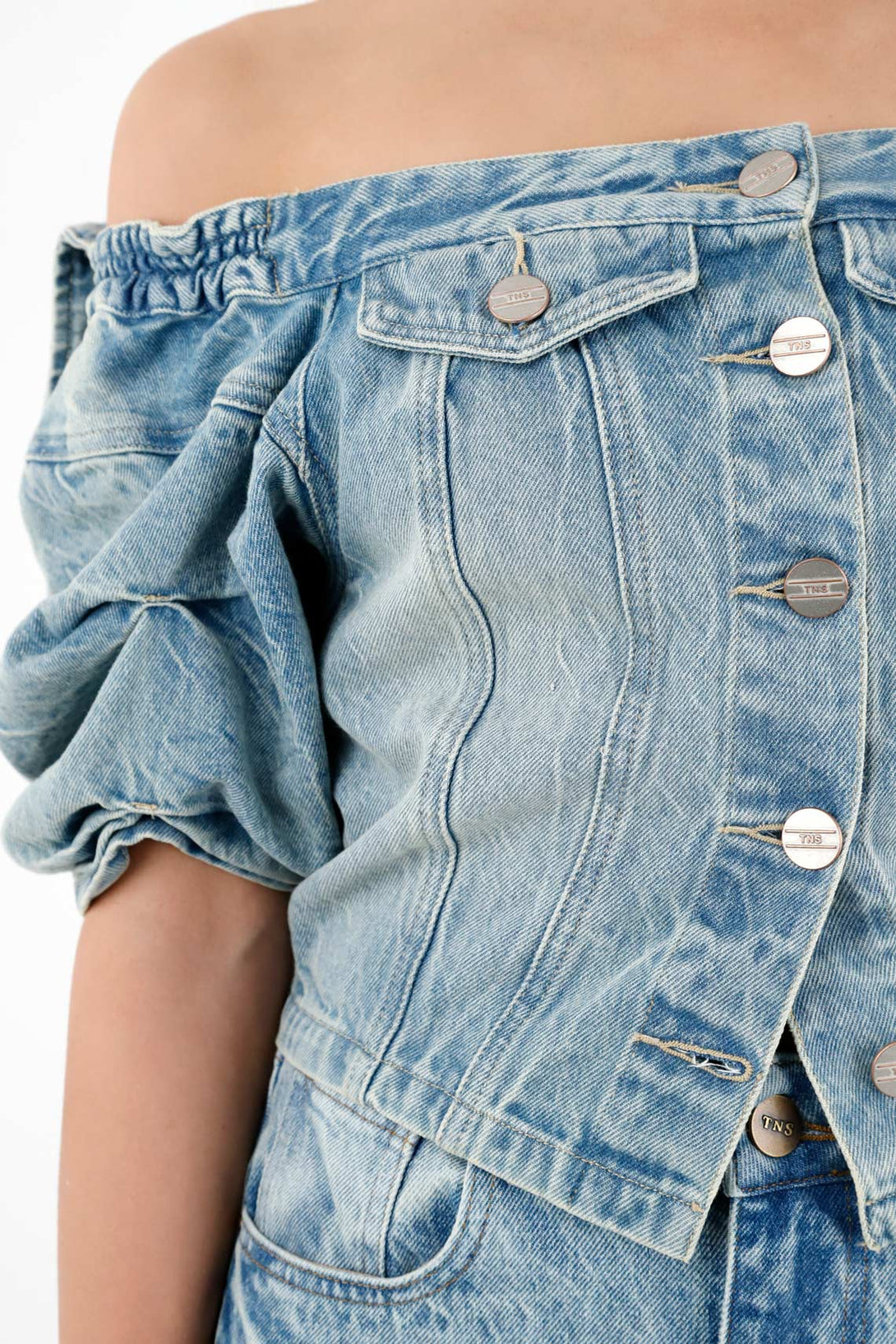 Women's Blue Denim Shirt