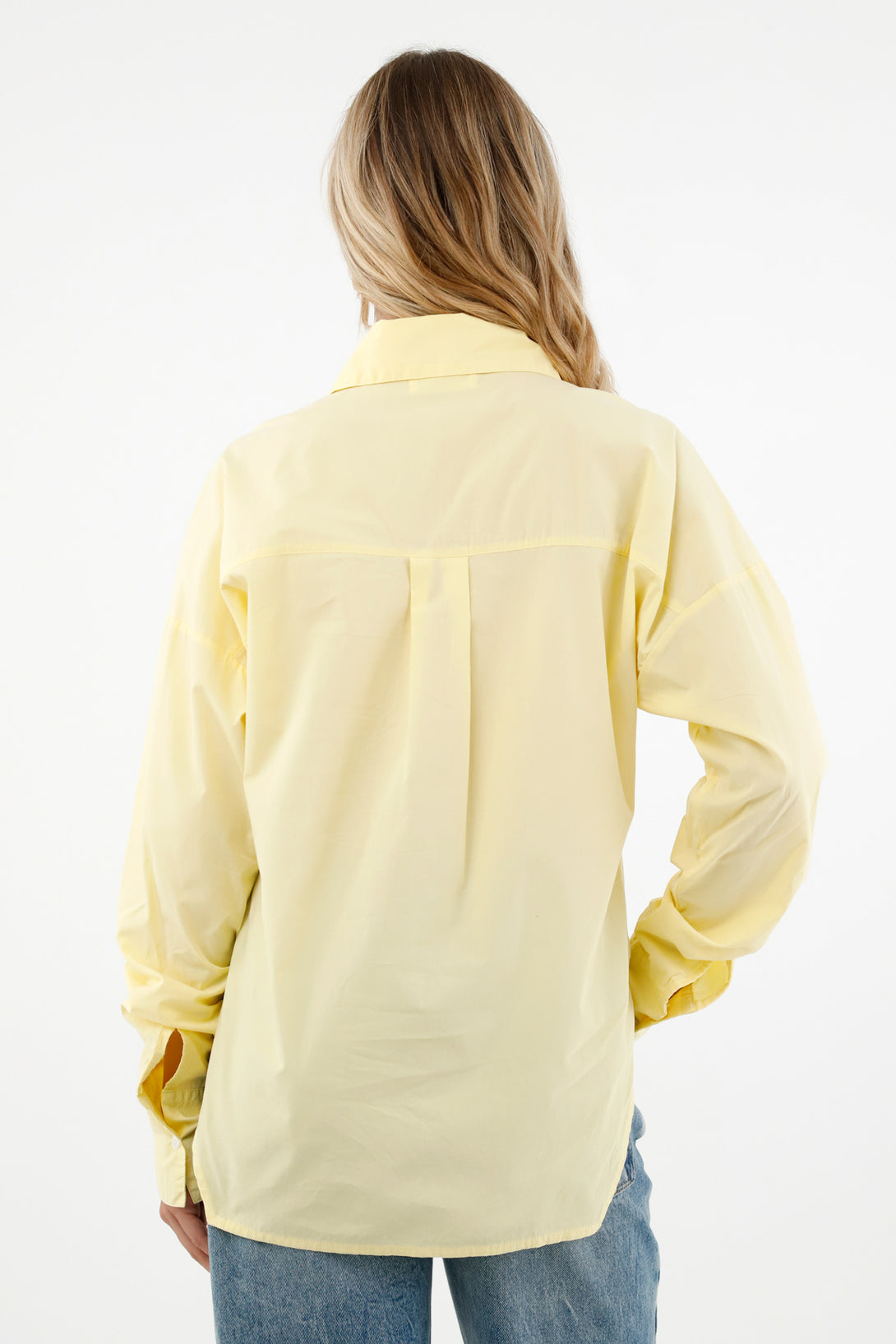 Women's Yellow Long-Sleeve Shirt