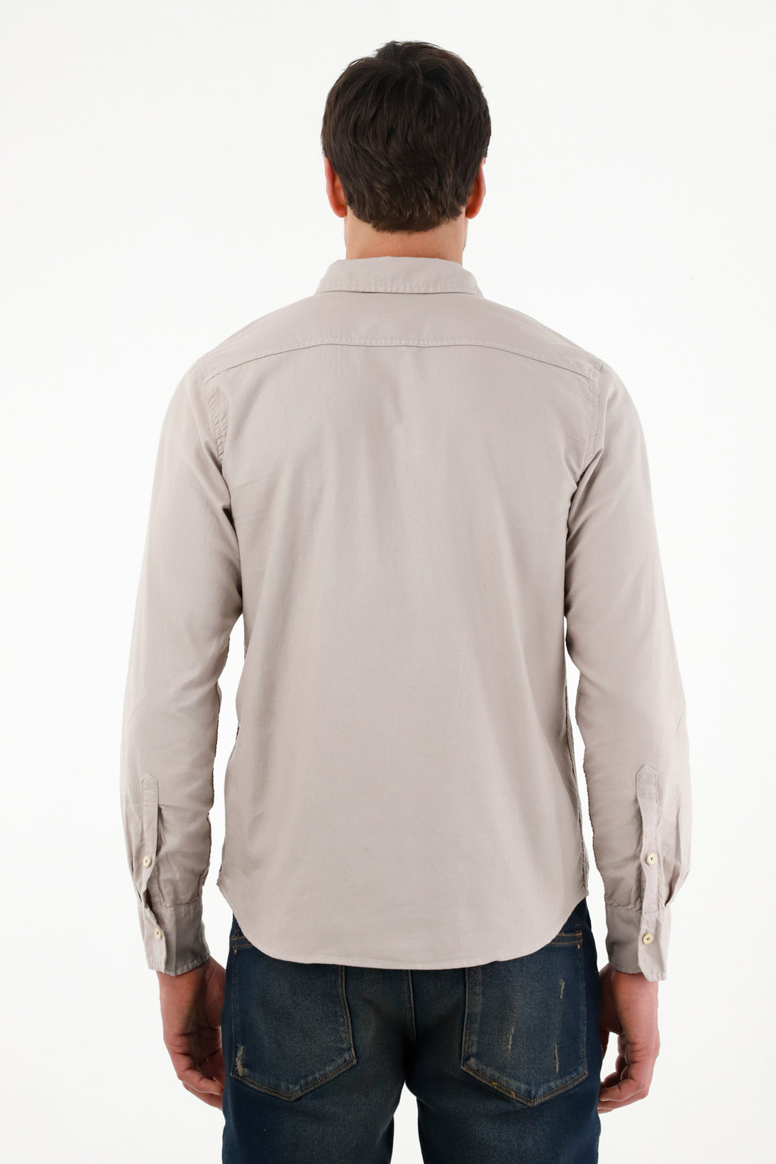 Men's Classic Fit Gray Shirt