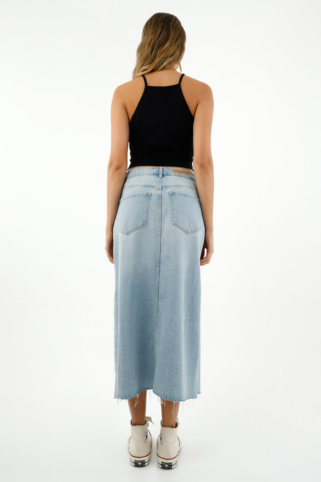 Women's Long Blue Skirt