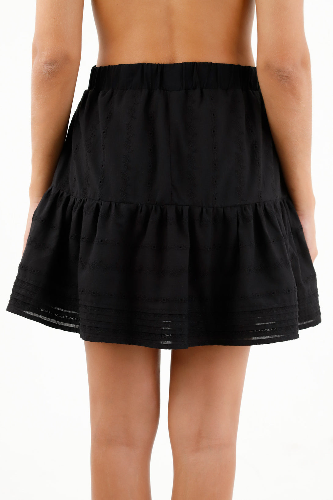 Women's Black Short Skirt