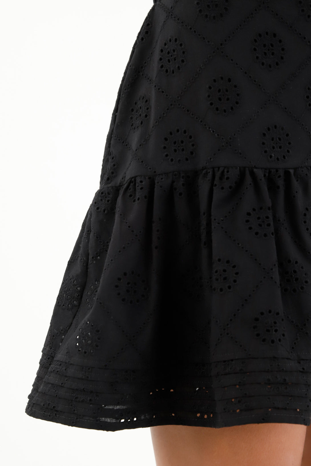 Women's Black Short Skirt