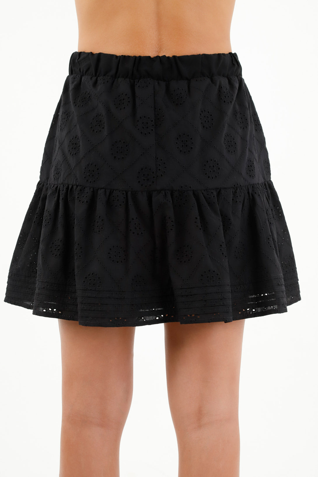 Women's Black Short Skirt