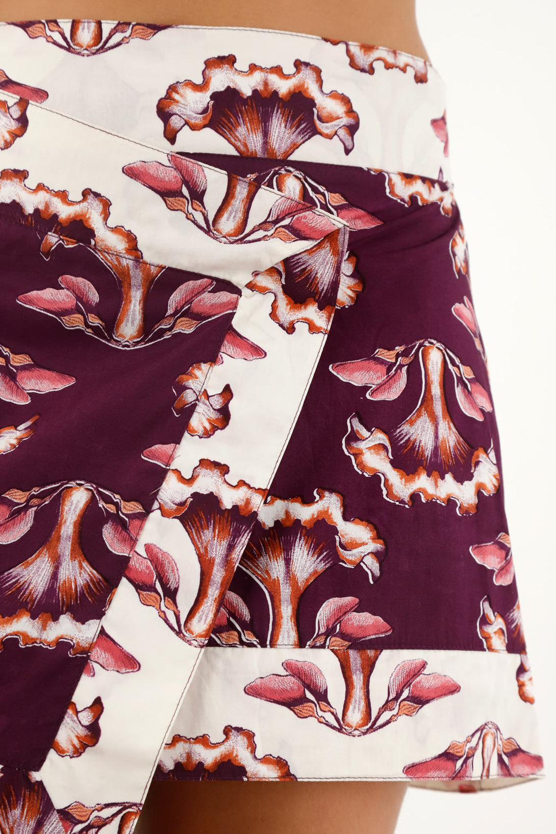 Women's Mixed Print Skirt