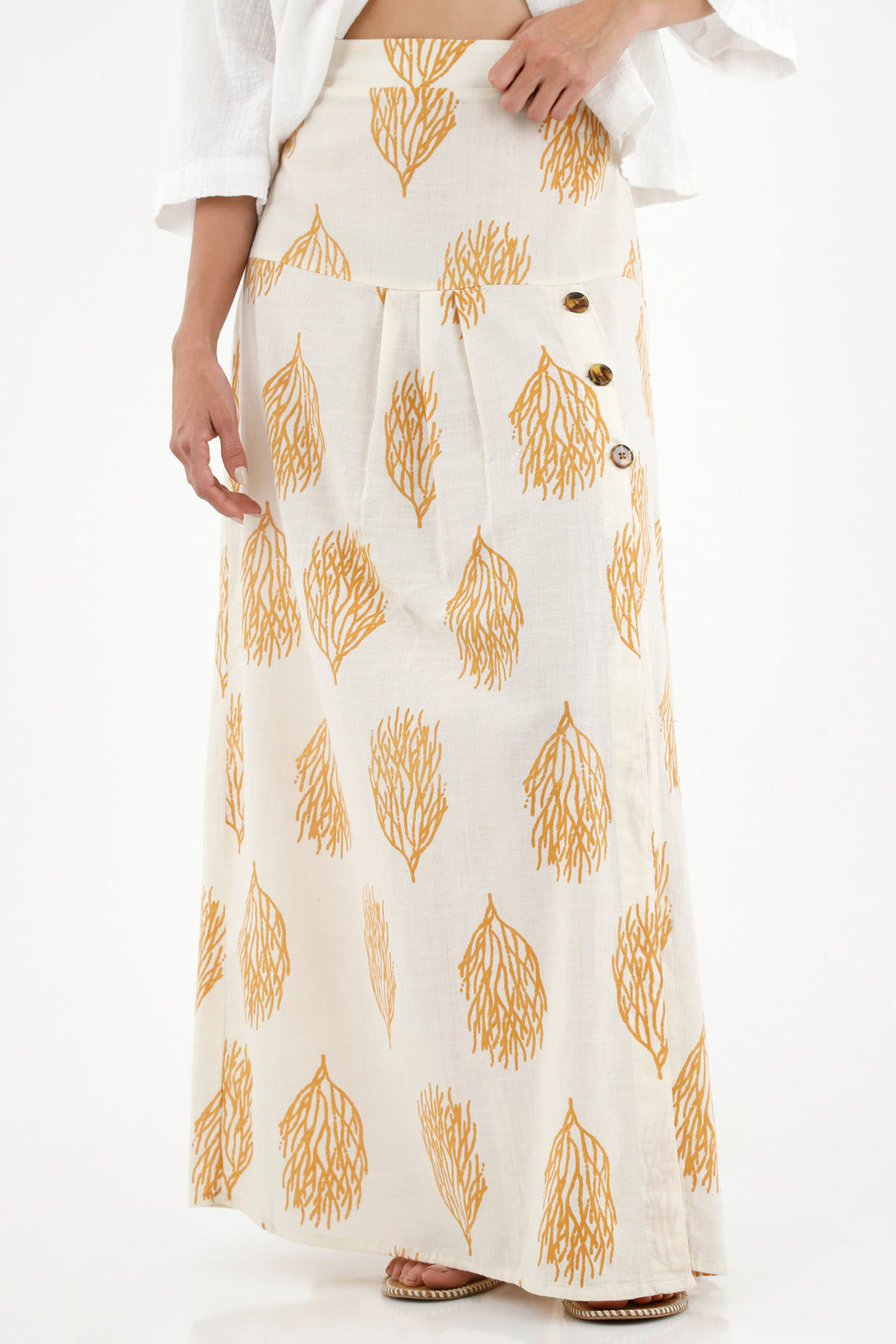 Women's Long Printed Skirt