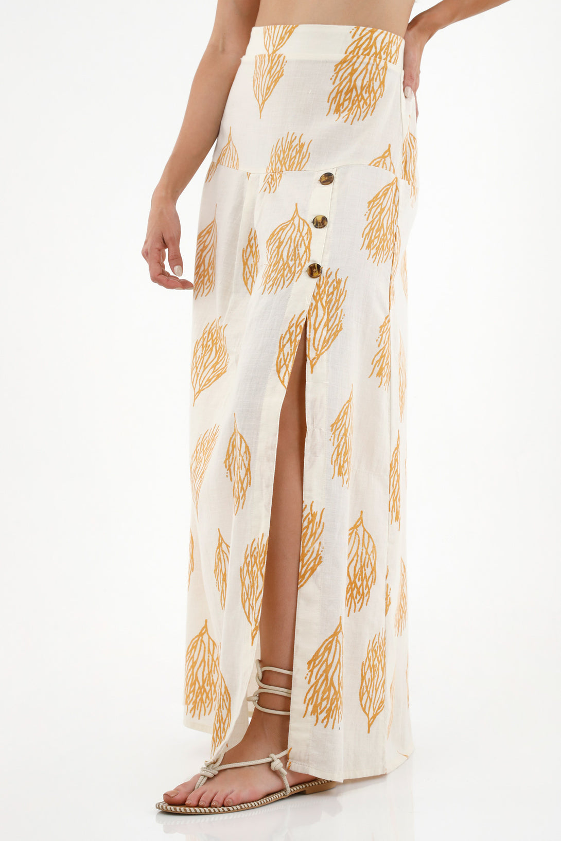 Women's Long Printed Skirt