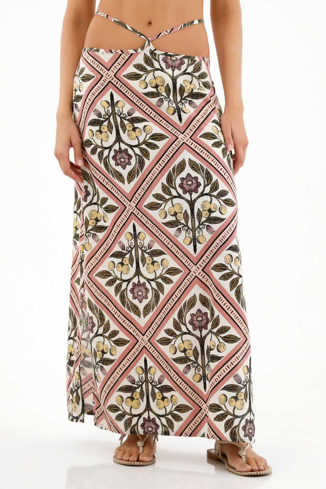 Women's Printed Maxi Skirt