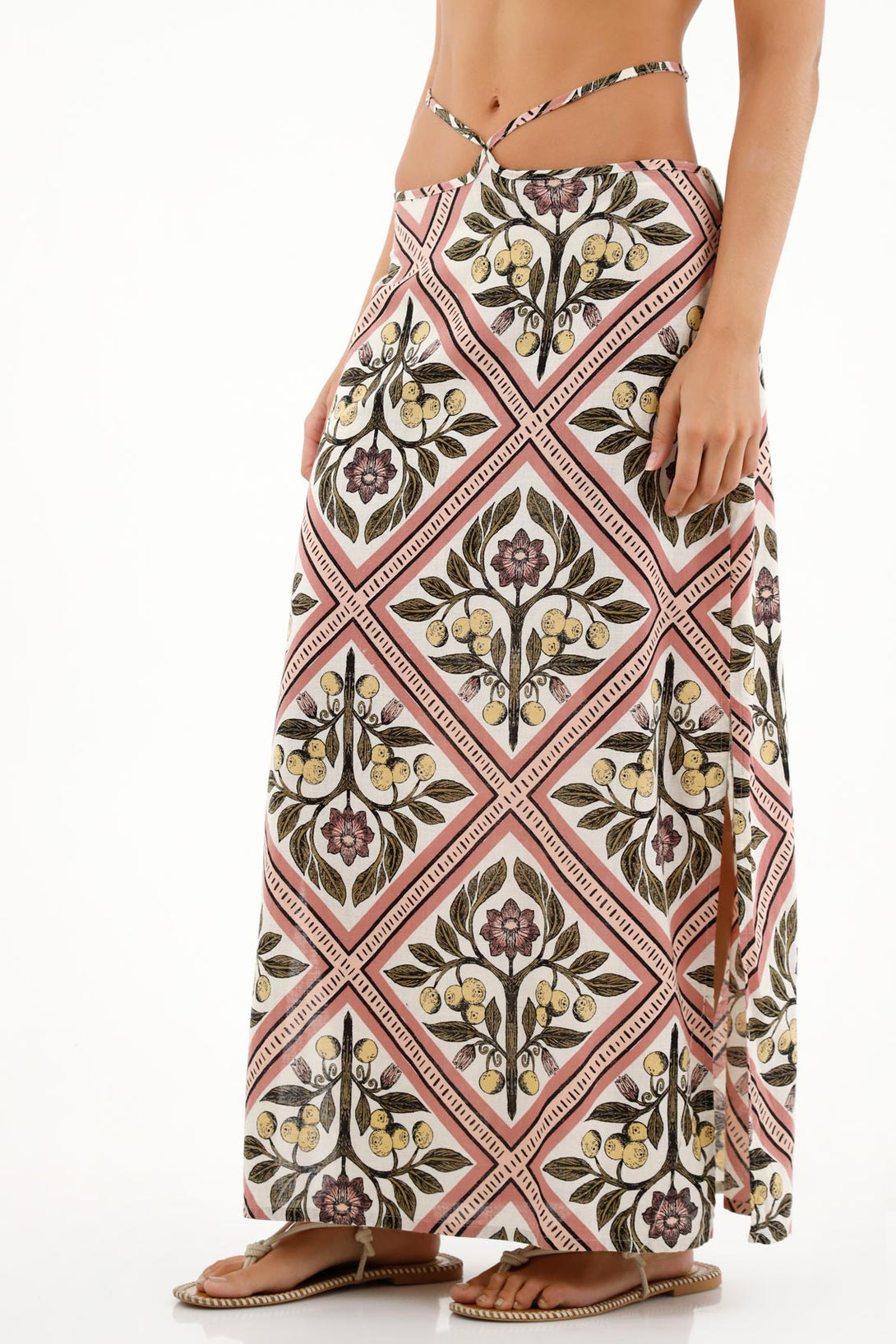 Women's Printed Maxi Skirt