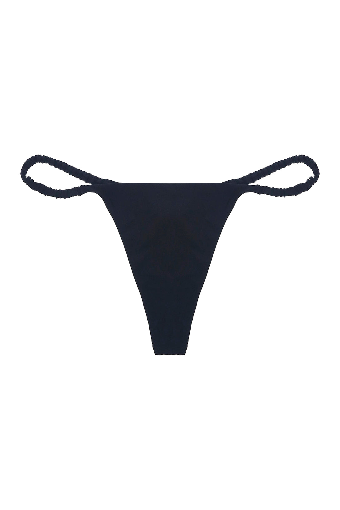 Panty tipo tanga negro para mujer