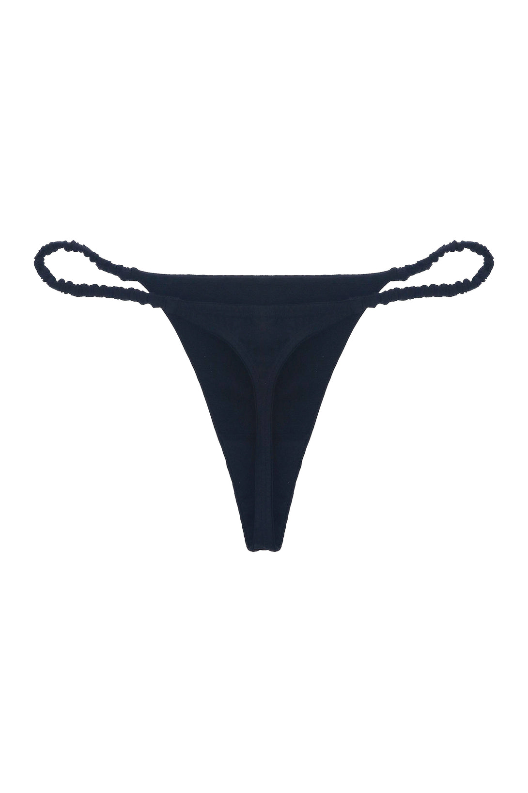 Panty tipo tanga negro para mujer