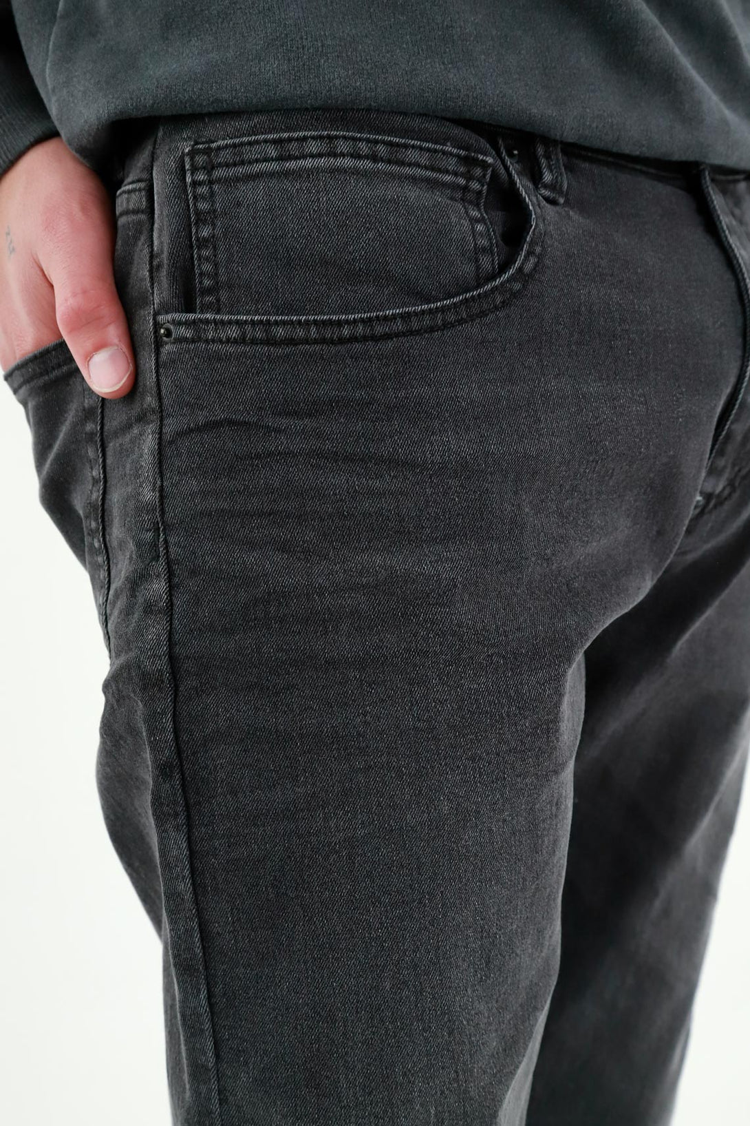 Men's Black Nudy Jeans