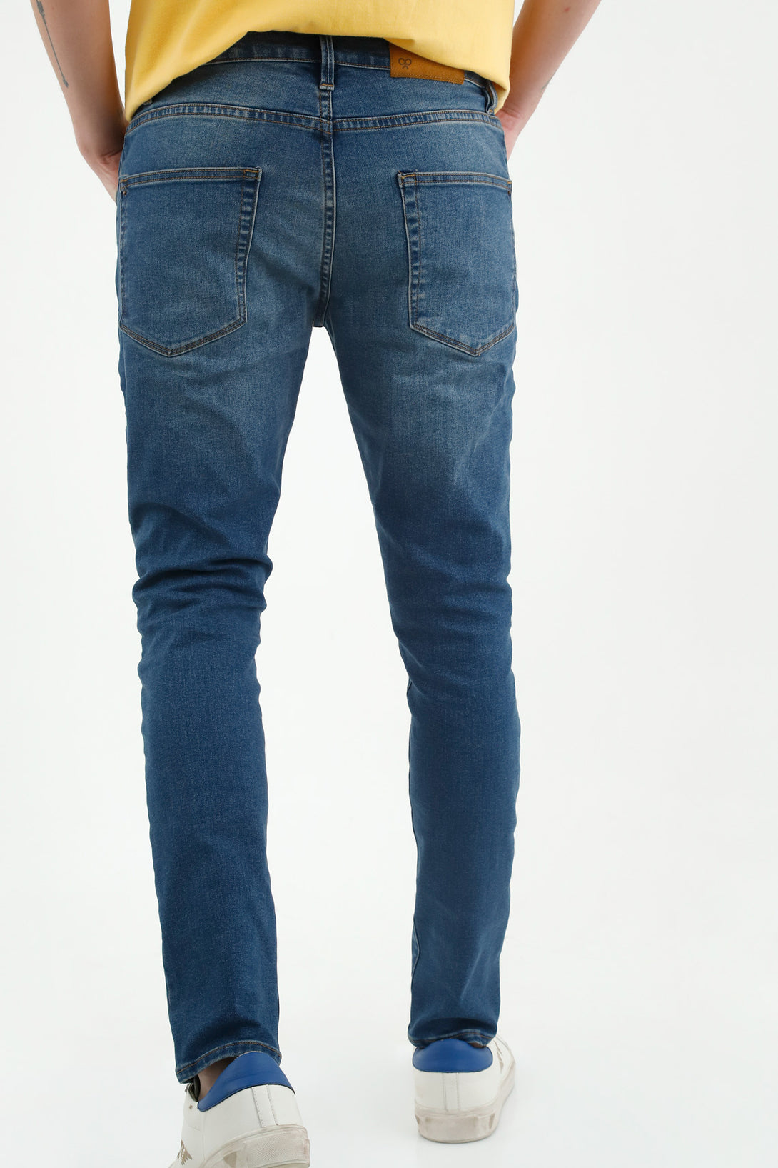 Men's Super Skinny Blue Jeans