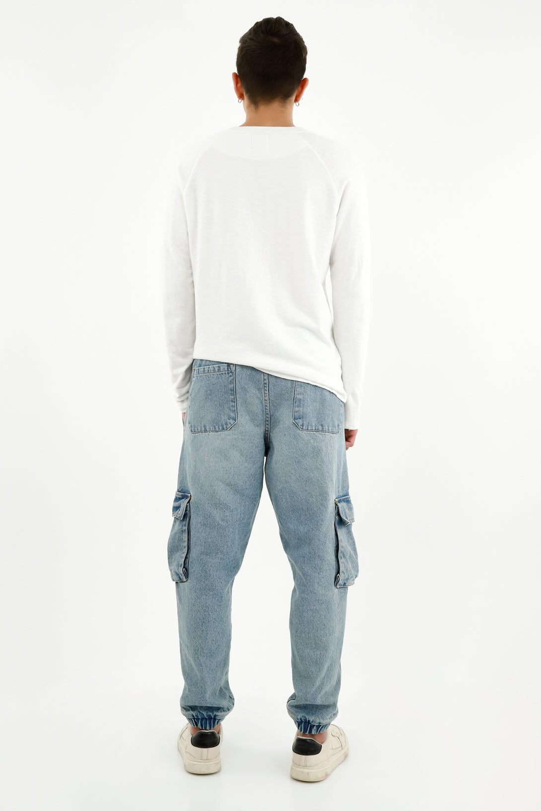 Men's Blue Jogger Jeans