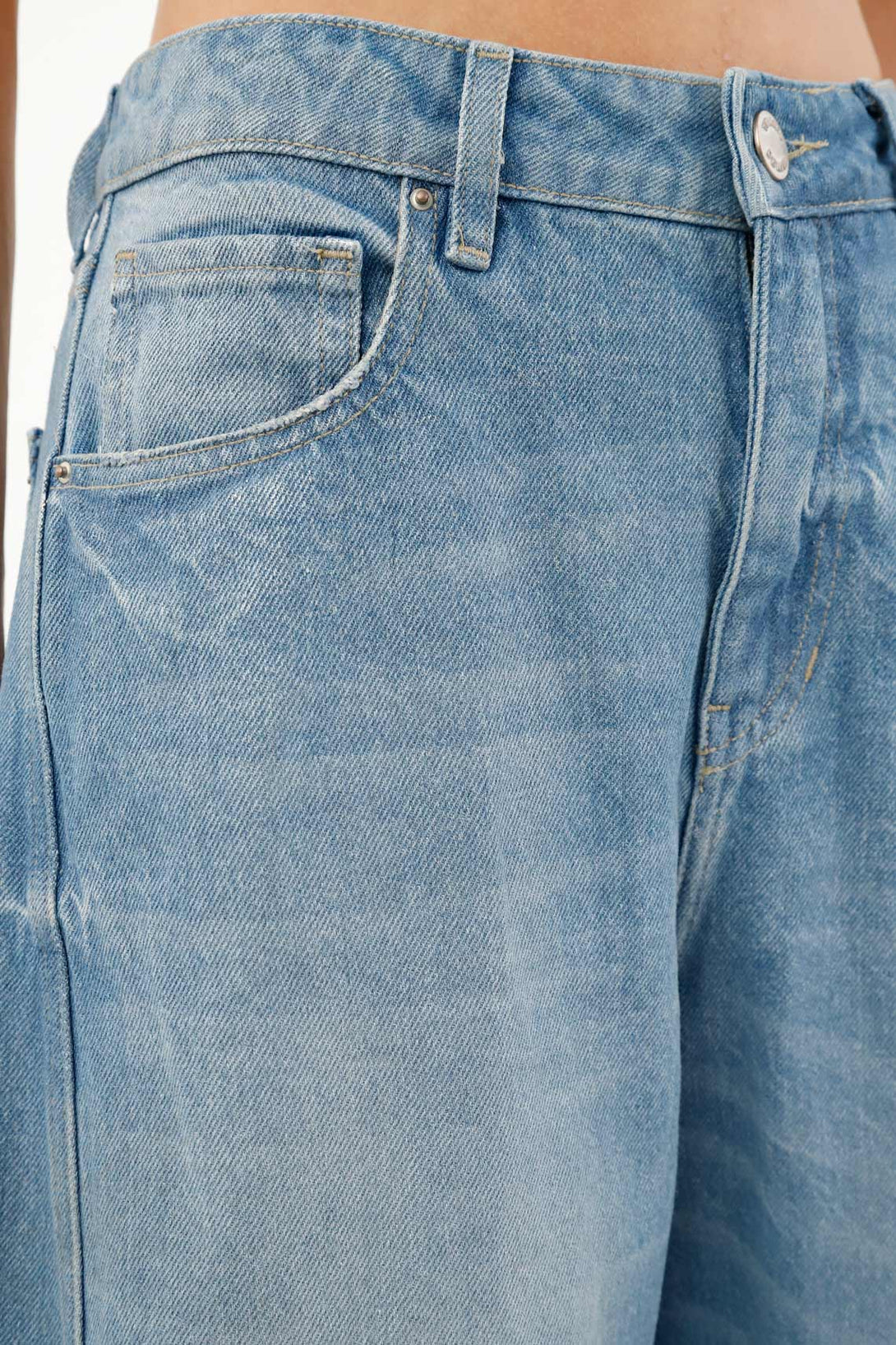 Women's Slouchy Blue Jeans