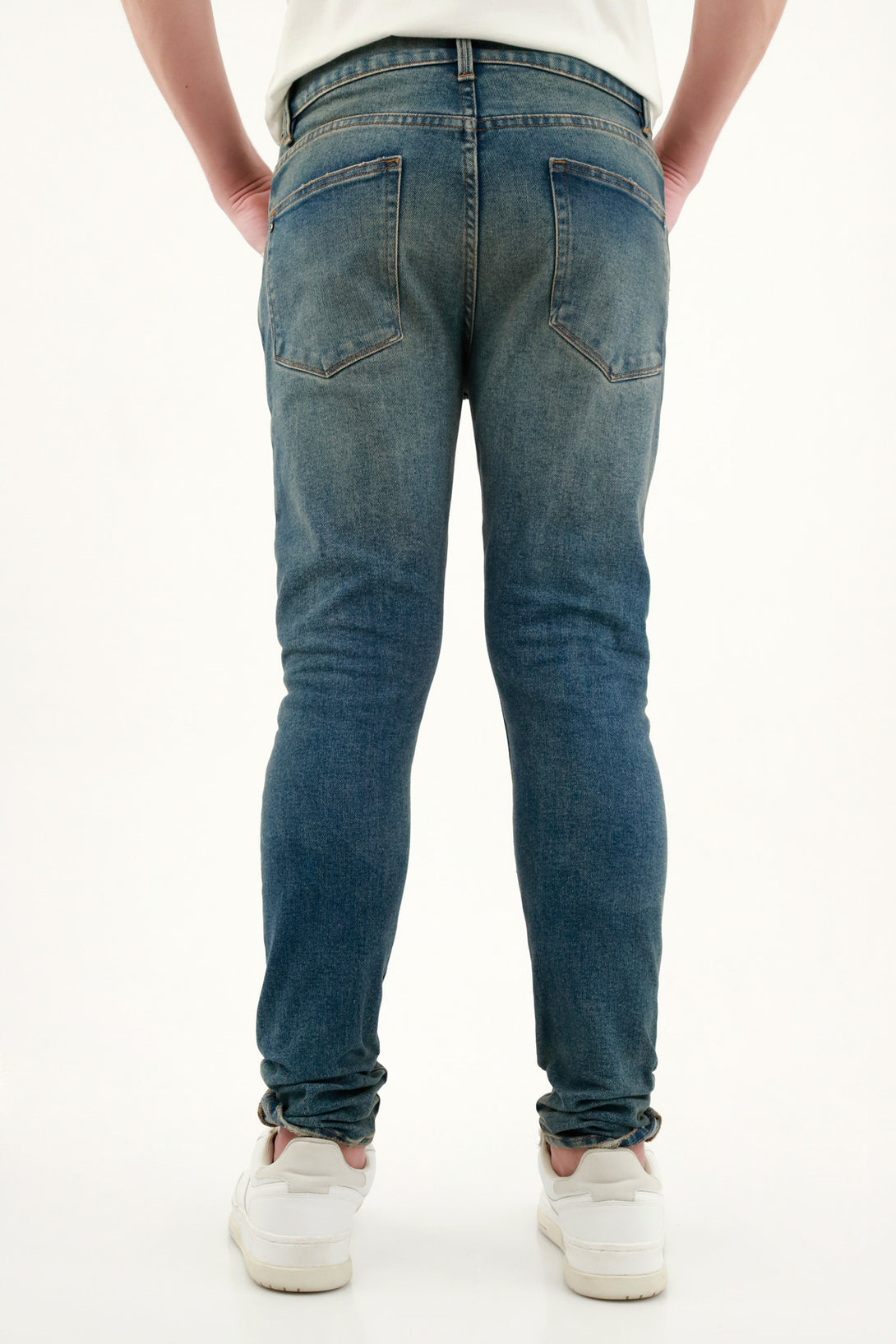 Men's Super Skinny Blue Jeans