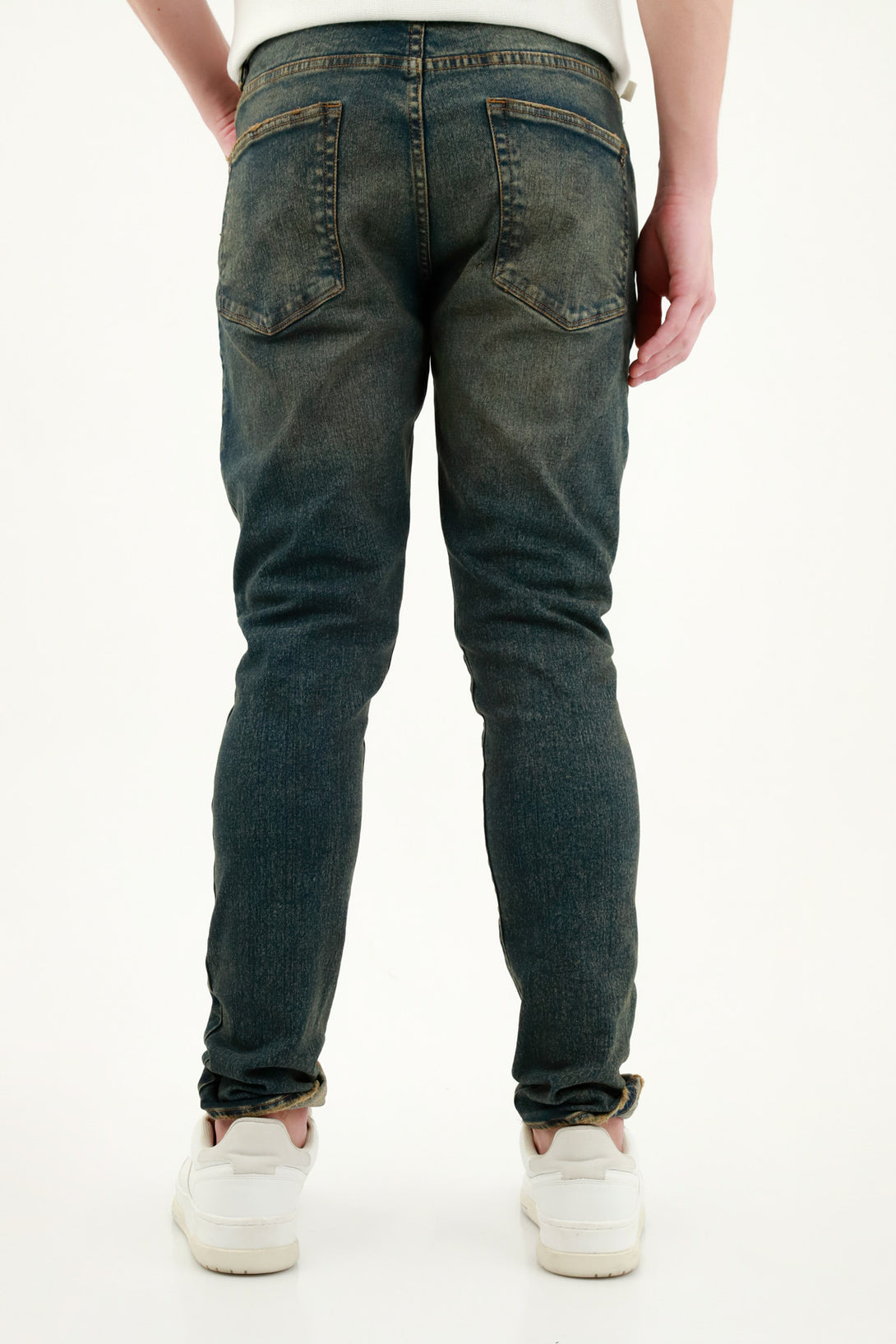 Jean Skinny fit azul para hombre