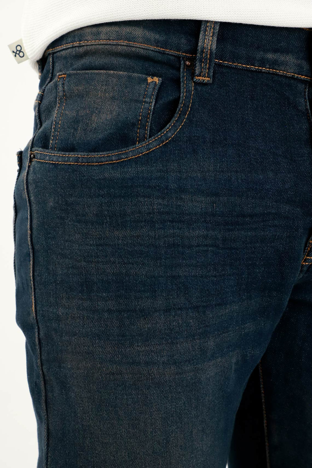 Jean Super Skinny azul para hombre