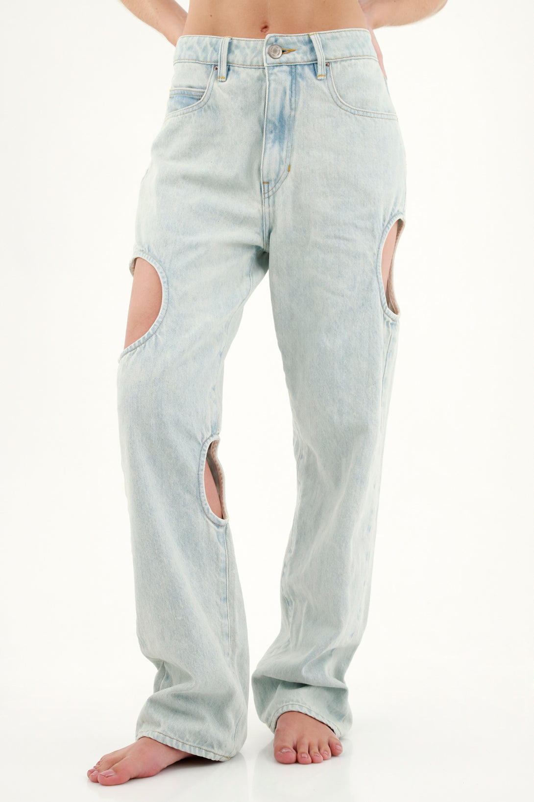 Women's Ice Blue Jeans