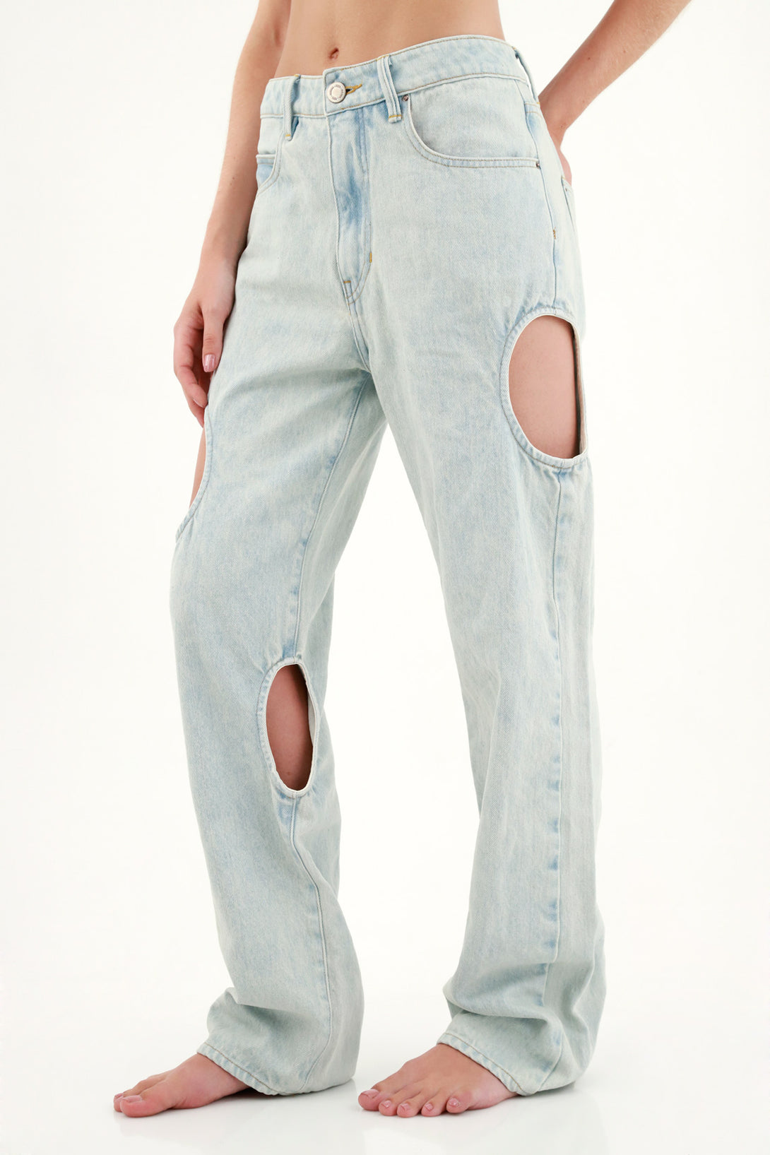 Women's Ice Blue Jeans