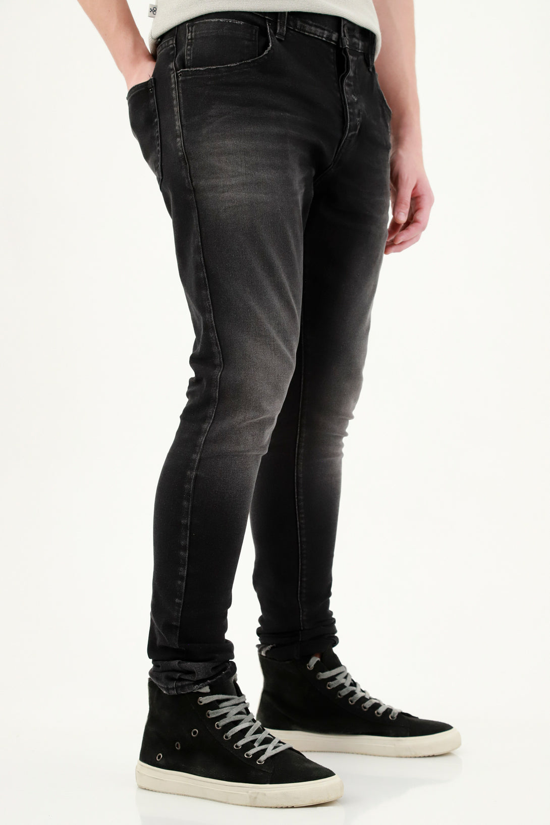 Men's Black Super Skinny Jeans