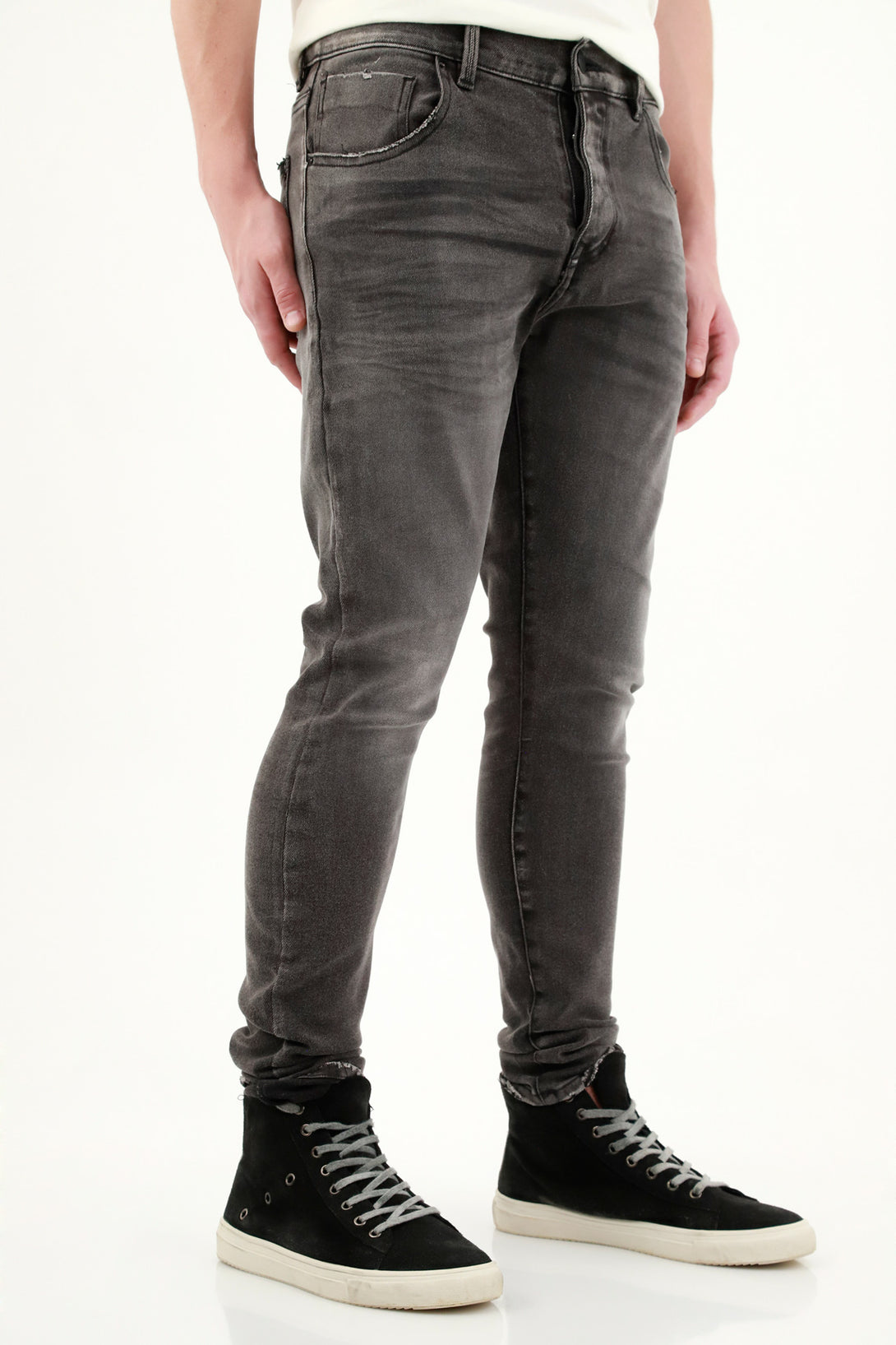 Men's Black Denim Skinny Jeans