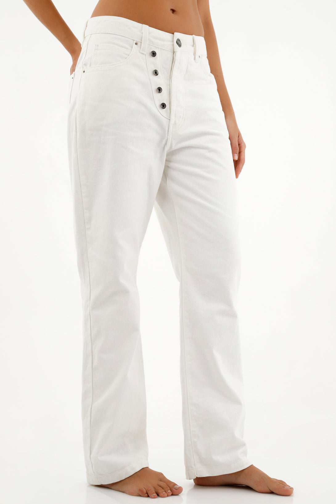 Women's Ecru Jeans