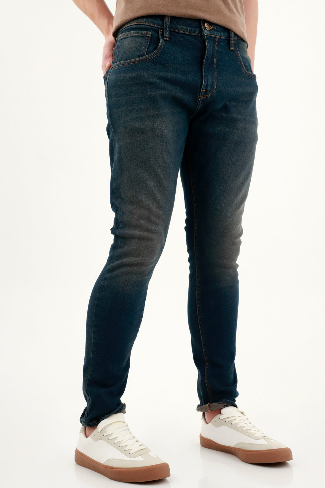 Men's Dark Blue Jeans