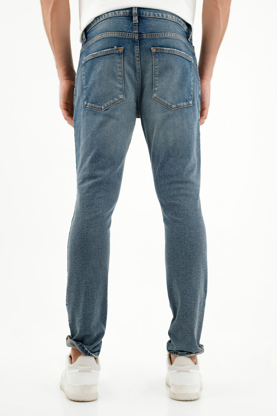 Jean azul nudy para hombre