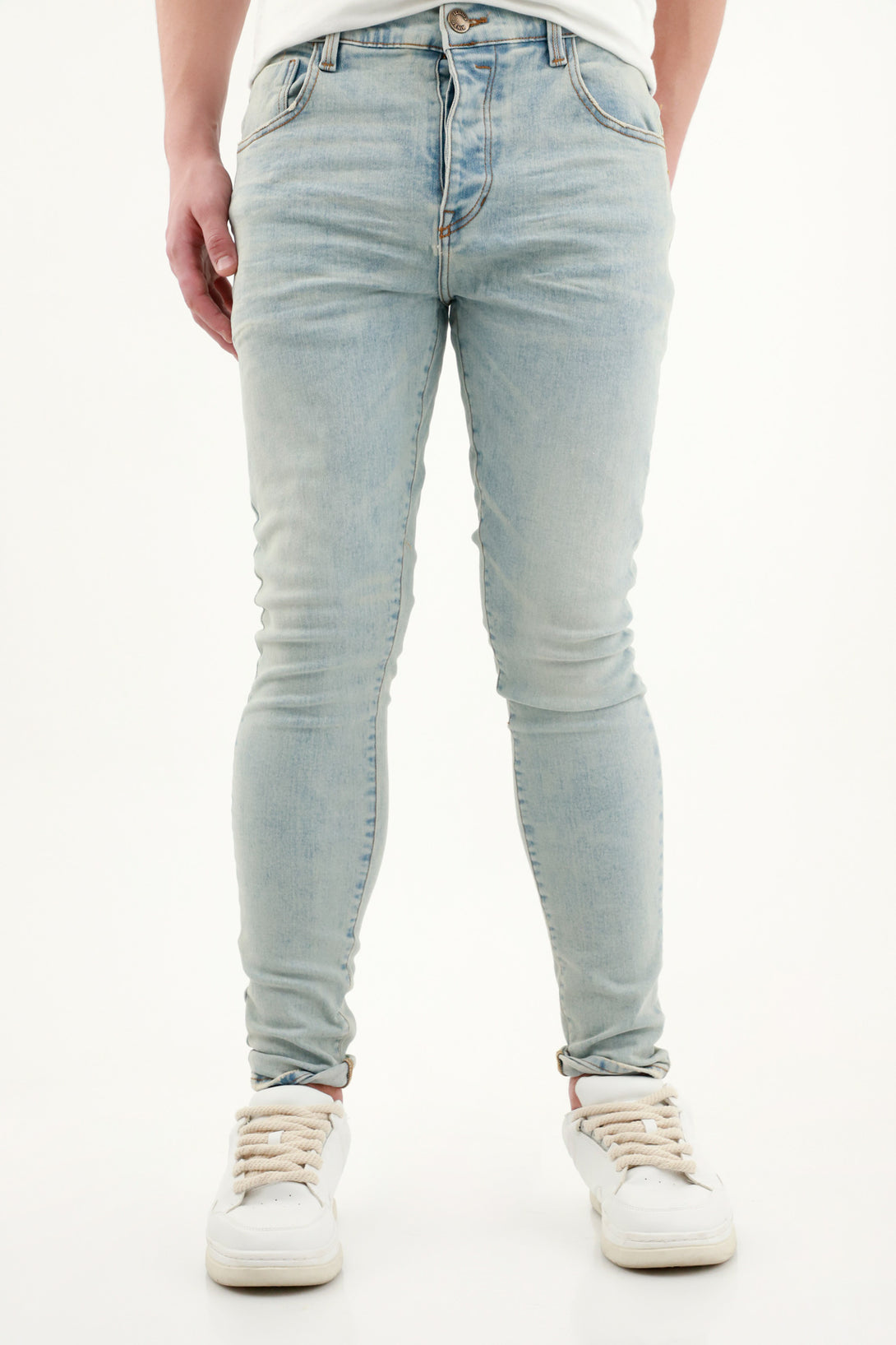 Men's Blue Skinny Jeans