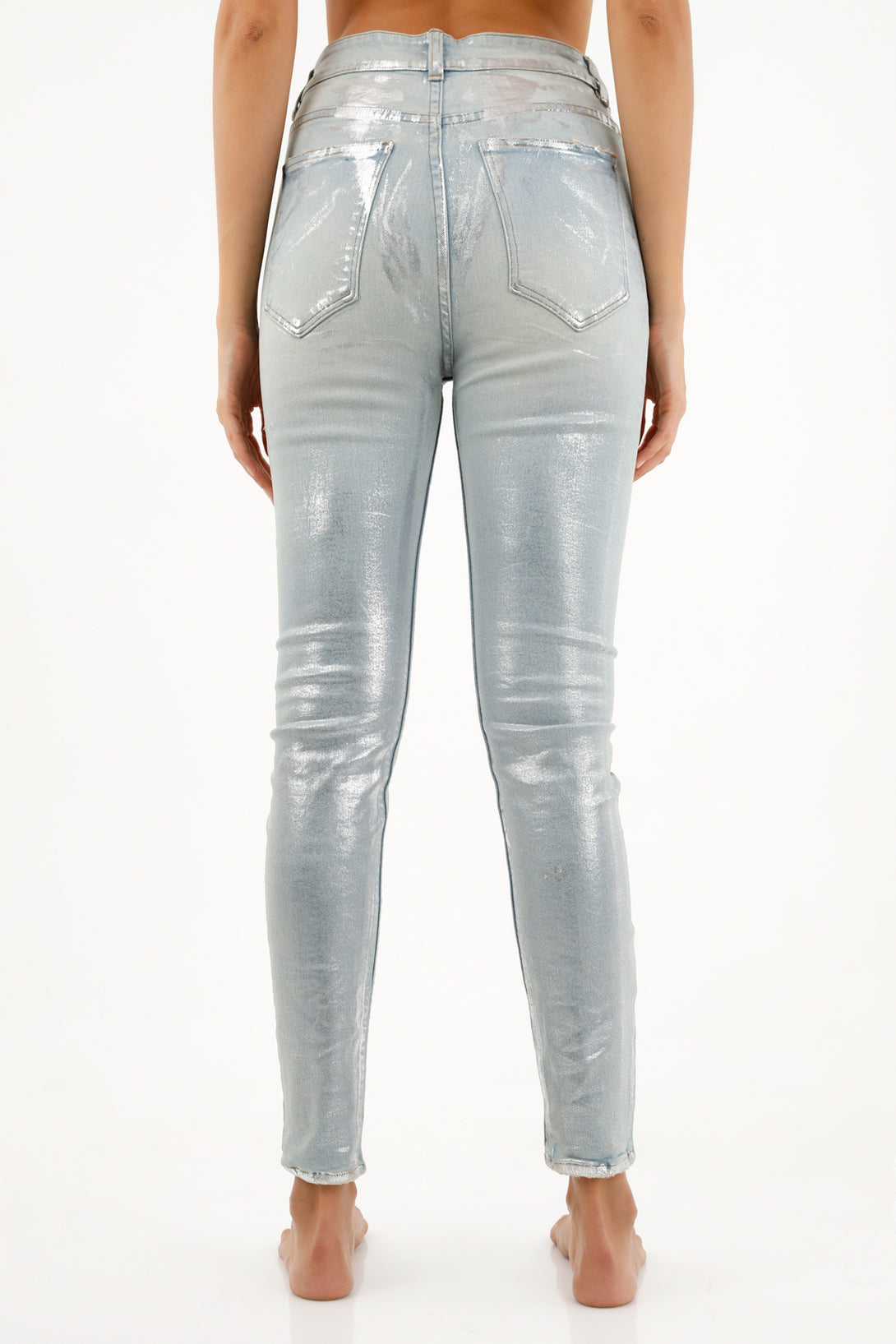 Women's Super Slim Blue Jeans