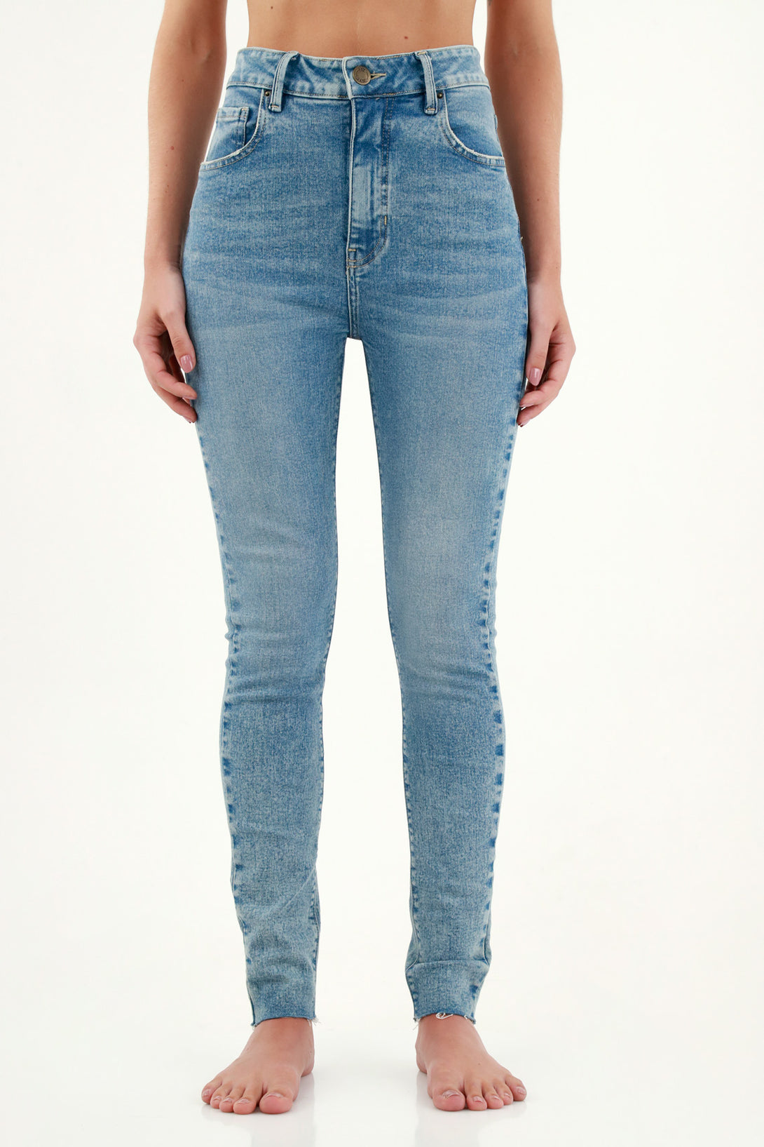 Jean azul Jegging para mujer