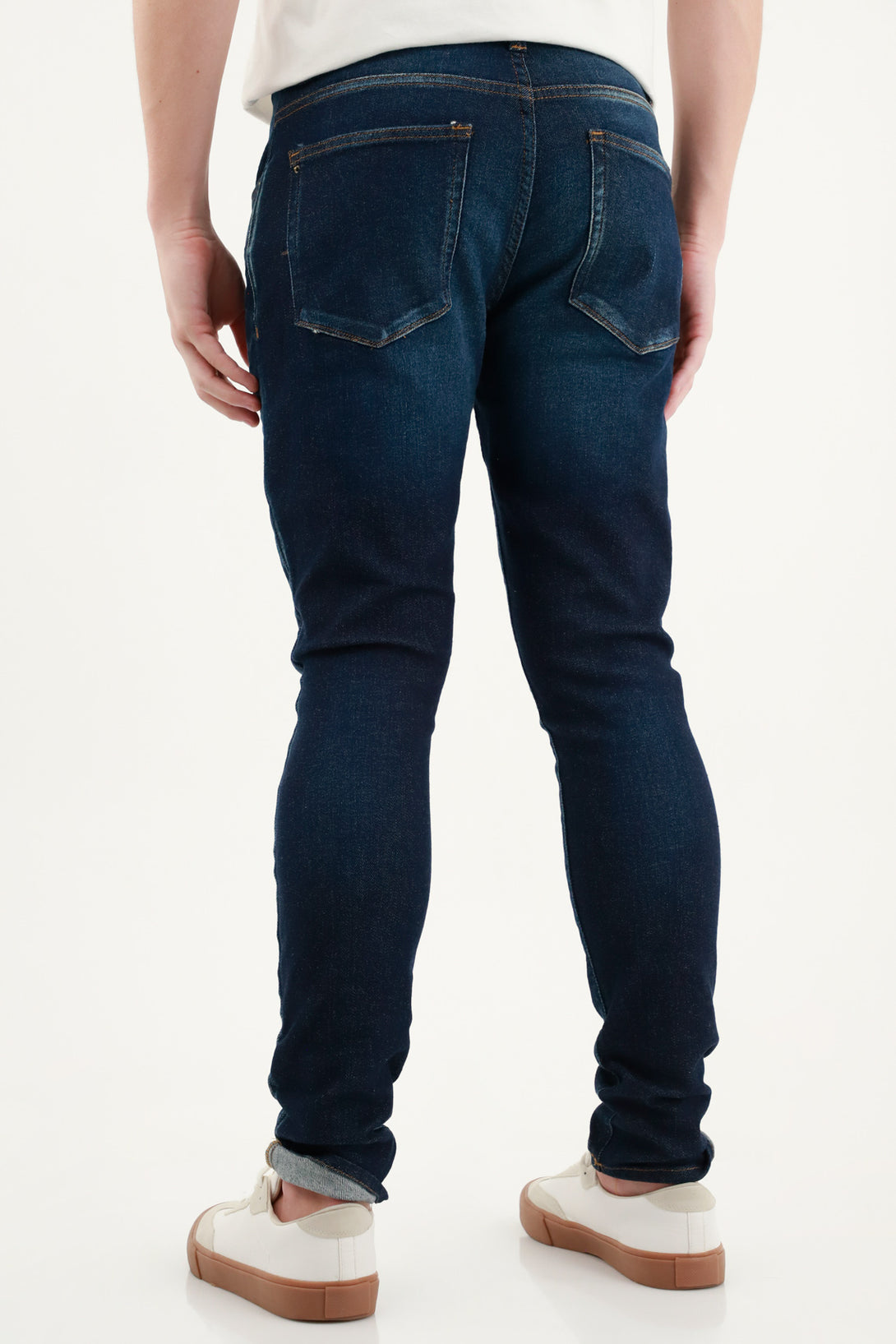 Men's Super Skinny Blue Jeans