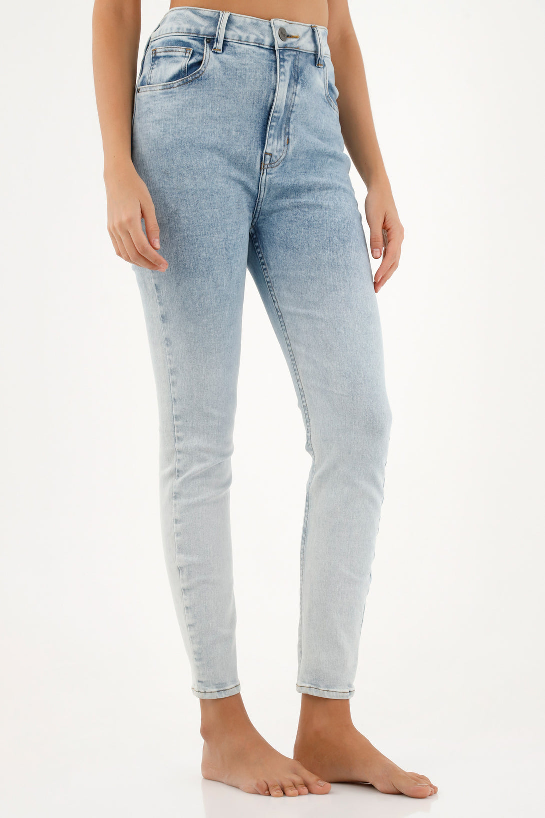 Women's Blue Ombre Effect Jeans