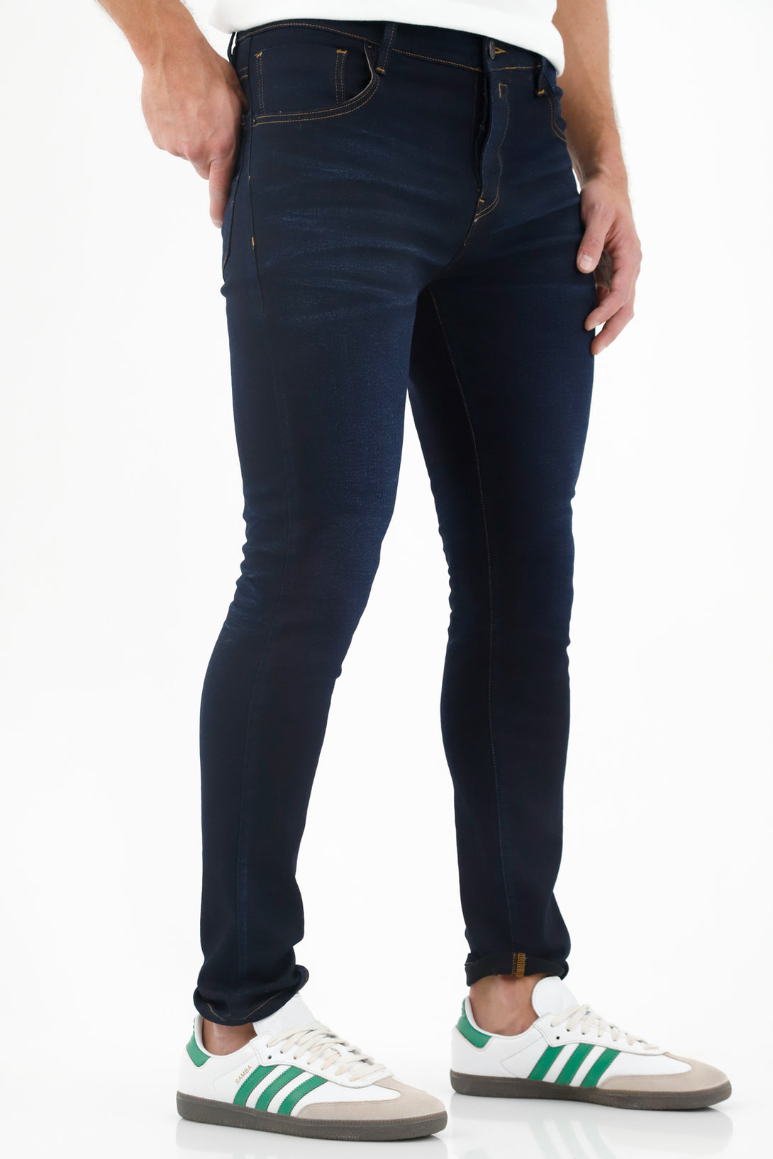 Men's Super Skinny Blue Jeans